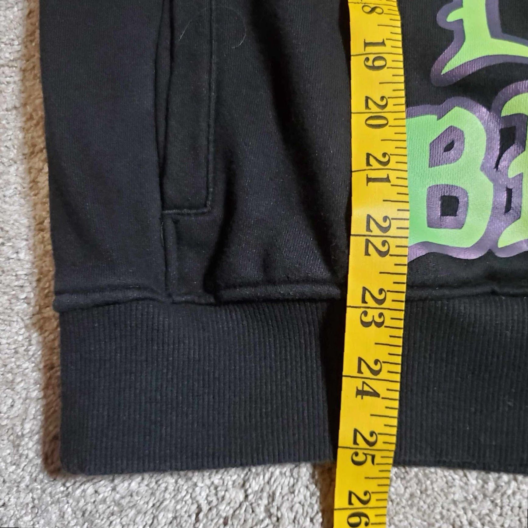 Vintage VINTAGE Looney Tunes Lola Bunny Skeleton Hoodie Women's M Black Pullover 90s Y2K Activewear Boys? Size M / US 6-8 / IT 42-44 - 7 Thumbnail