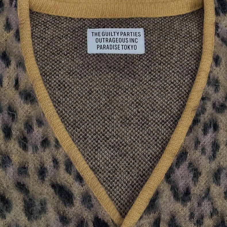 Wacko Maria Wacko Maria Leopard Mohair Cardigan (Type-1) Size US L / EU 52-54 / 3 - 3 Thumbnail