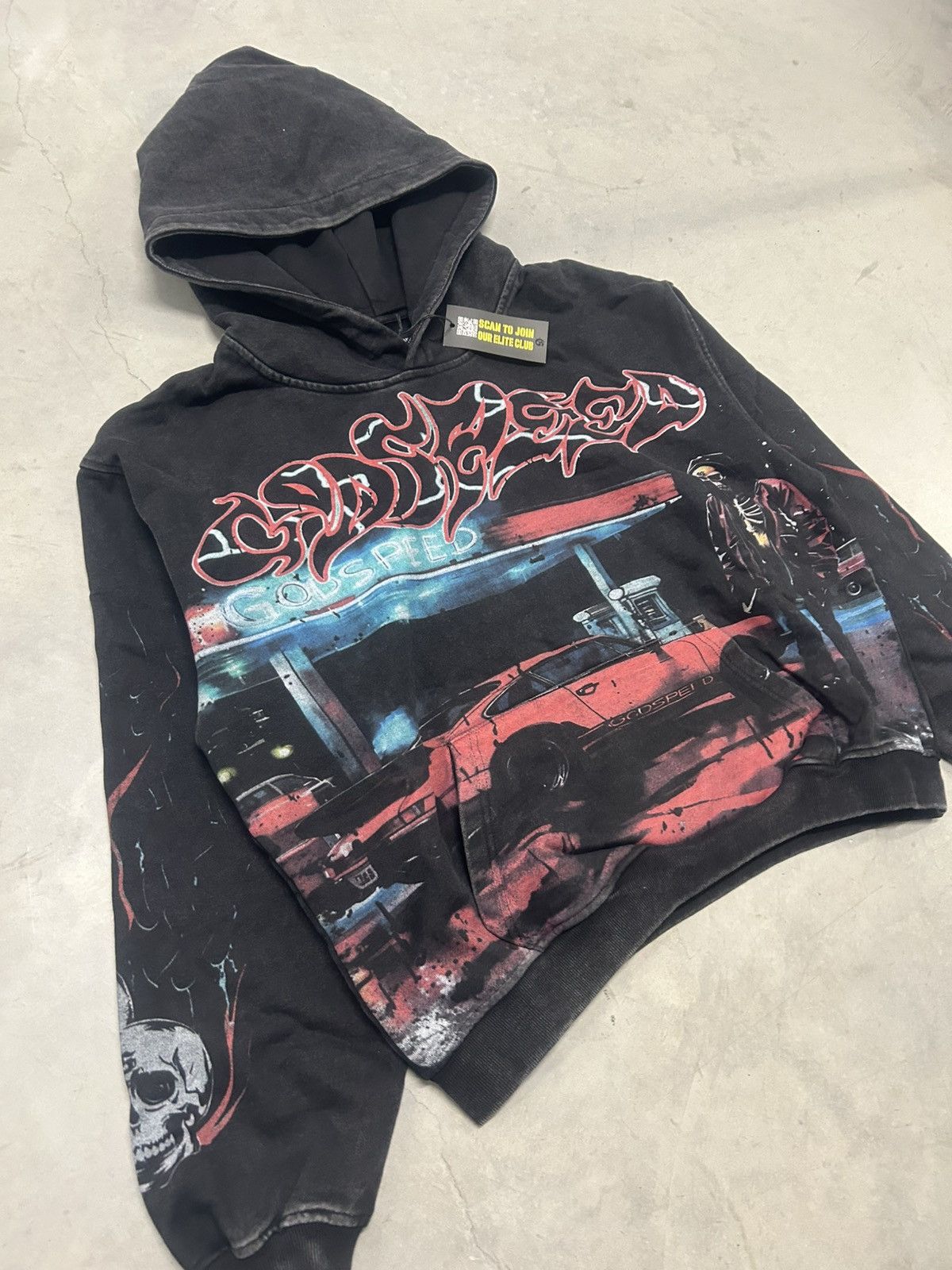 Godspeed Godspeed President Black Pit Stop Pullover Hoodie Brand New Size US XL / EU 56 / 4 - 2 Thumbnail