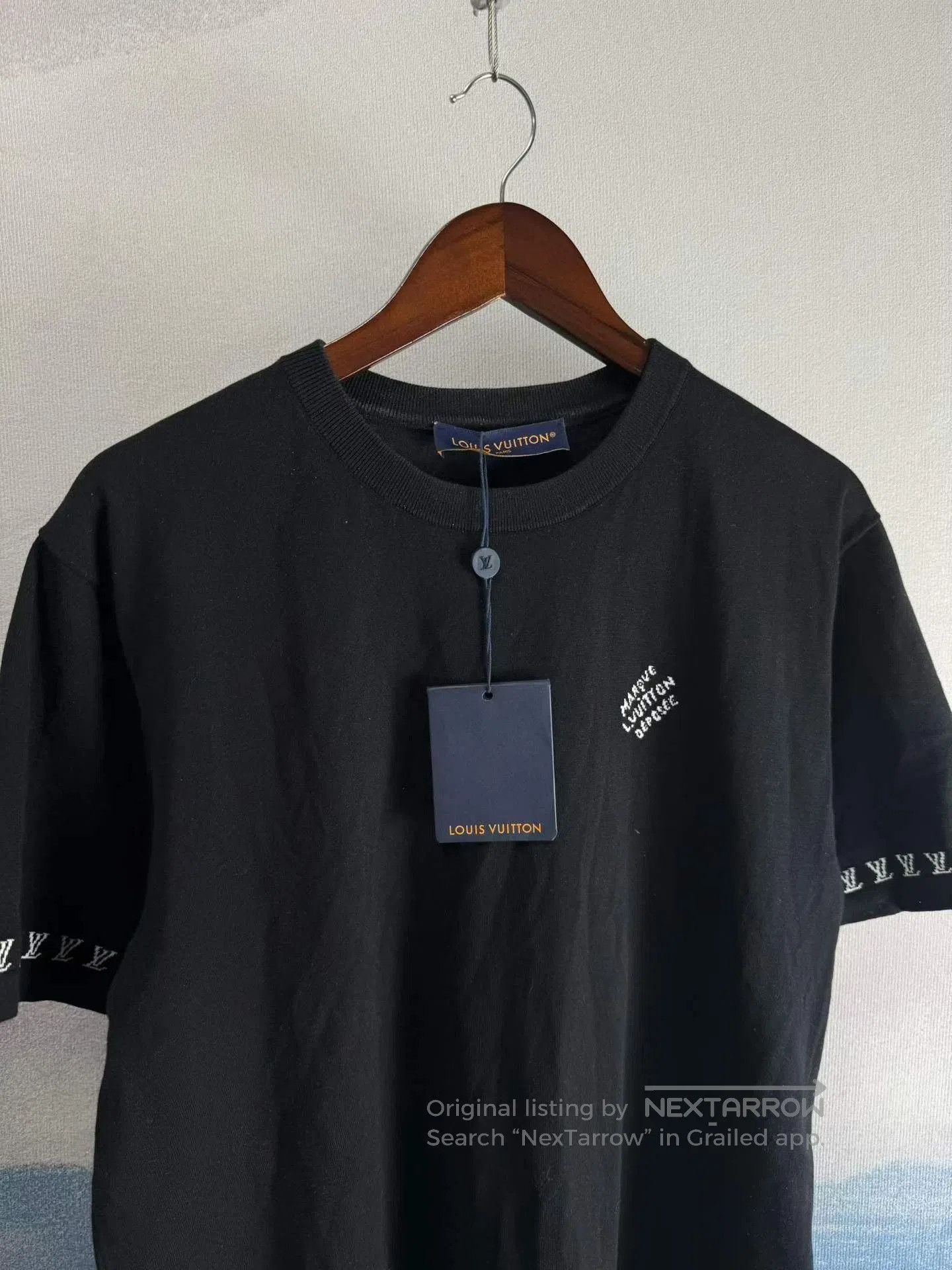 Louis Vuitton Louis Vuitton SS24 Black Knit Short-Sleeve Top. Size US L / EU 52-54 / 3 - 2 Thumbnail