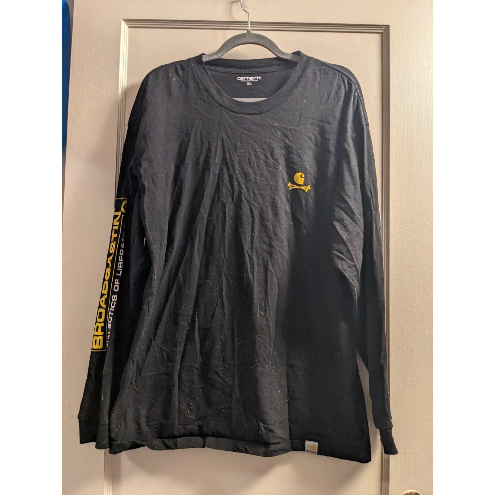 Carhartt Wip Carhartt WIP Long Sleeve Airwaves Graphic Tee Size US XL / EU 56 / 4 - 1 Thumbnail
