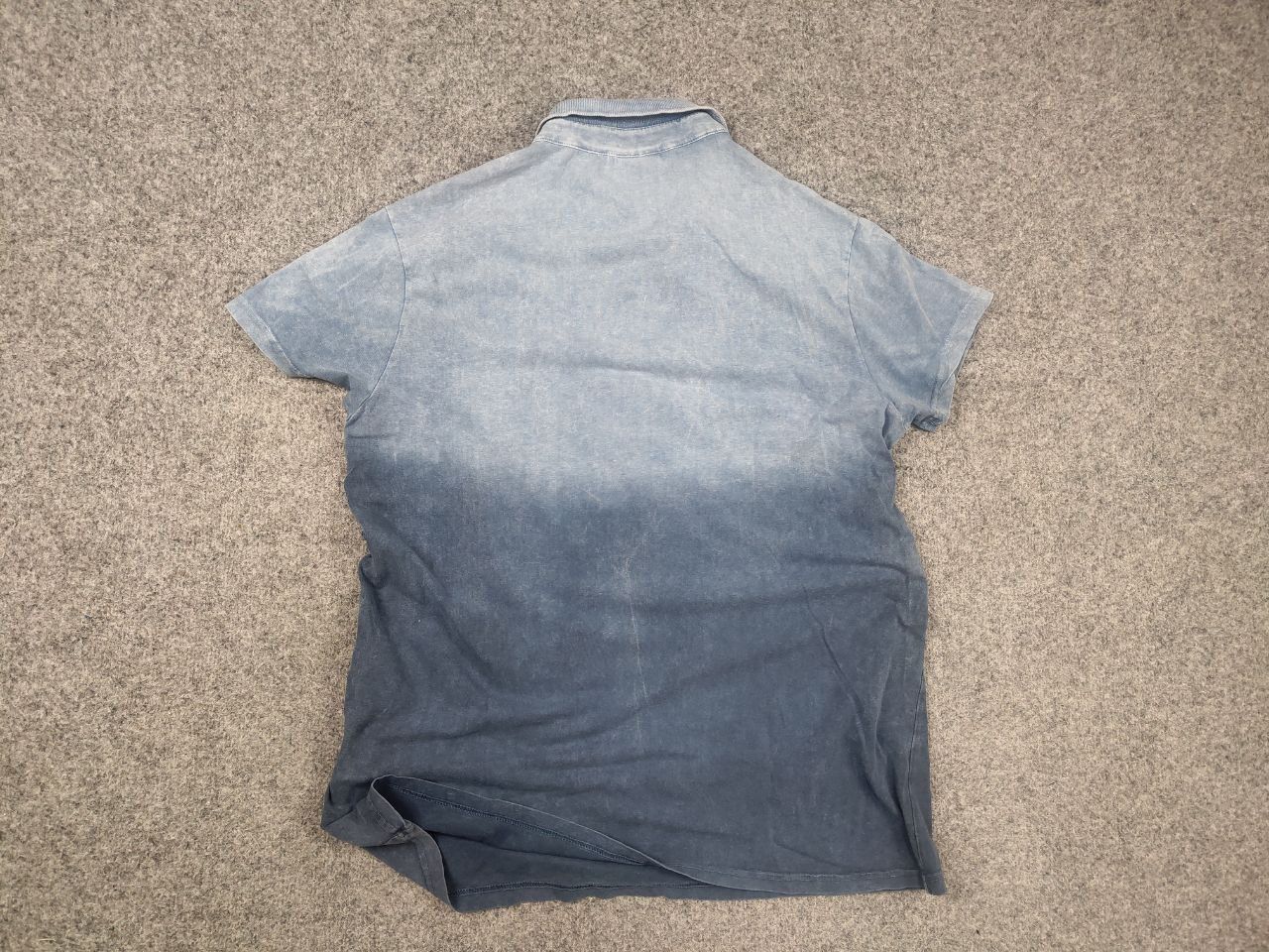 Diesel Vintage Y2K Diesel Overprint Gradient Logo Polo T shirt Size US XL / EU 56 / 4 - 9 Thumbnail