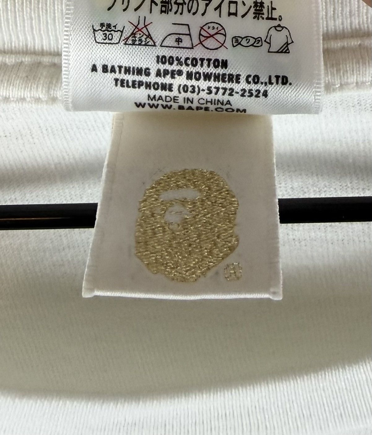 Bape Bape Head Logo Print Tee Size US XL / EU 56 / 4 - 6 Thumbnail