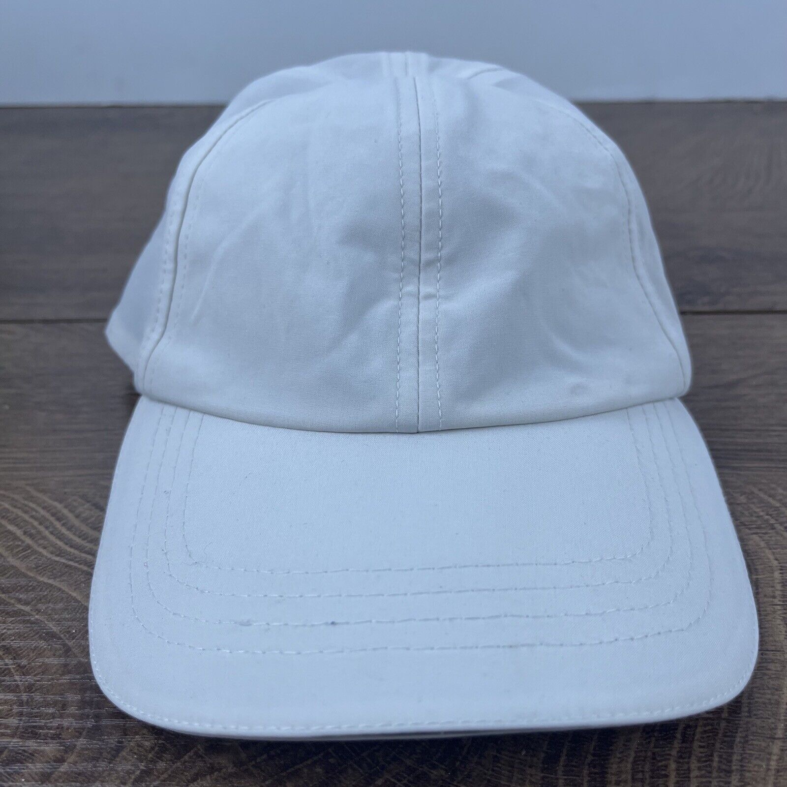 Other Adult Running Hat White Athletic Hat White Cap Hat Adjustabl Size ONE SIZE - 4 Thumbnail