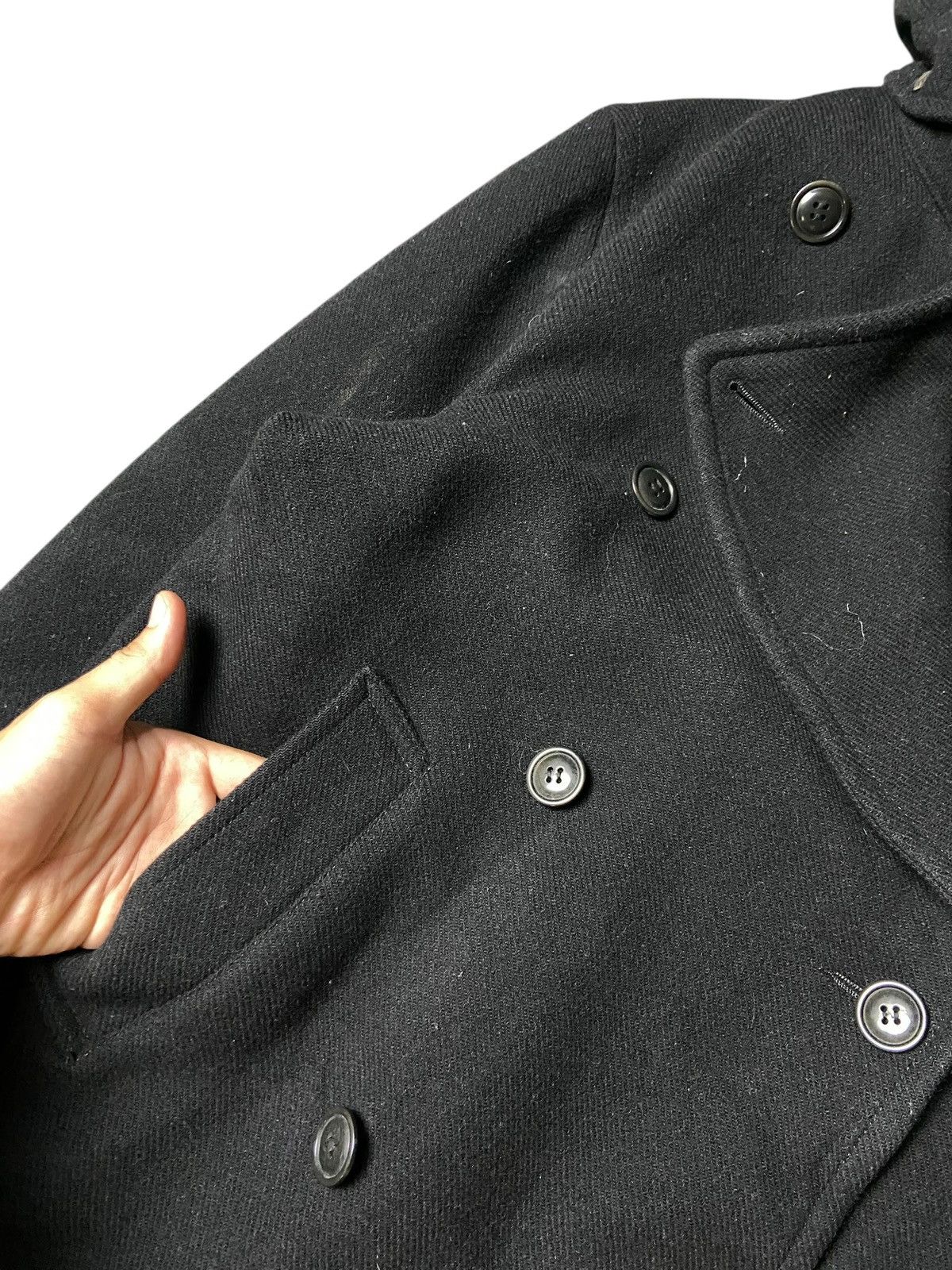 CABANE de ZUCCa Cabane De Zucca Double Breasted Wool Coat (163) Size US M / EU 48-50 / 2 - 5 Thumbnail