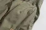 Other 20SS Simple Blue Japan Olive Patchwork Shorts Size US 32 / EU 48 - 3 Thumbnail