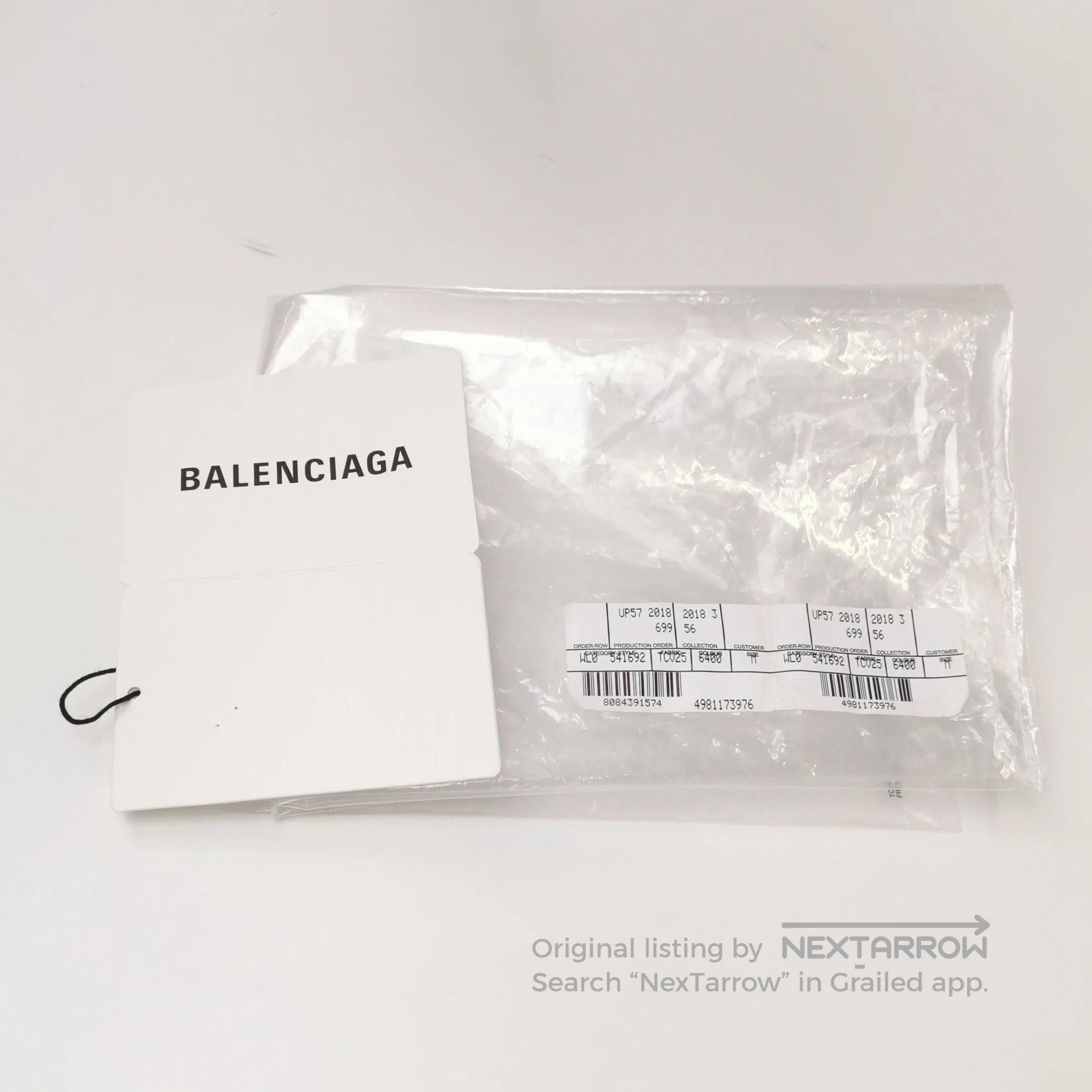 Balenciaga Balenciaga M Size Cotton Logo Crew Neck T. Size US M / EU 48-50 / 2 - 3 Thumbnail