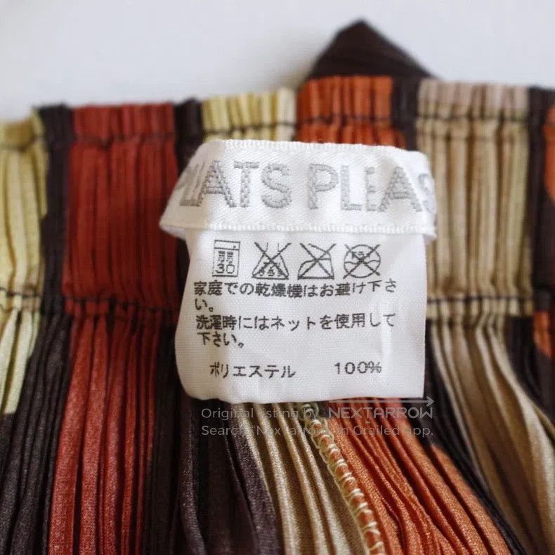 Issey Miyake Issey Miyake Color-Block Long-Sleeve Top Size L / US 10 / IT 46 - 8 Thumbnail