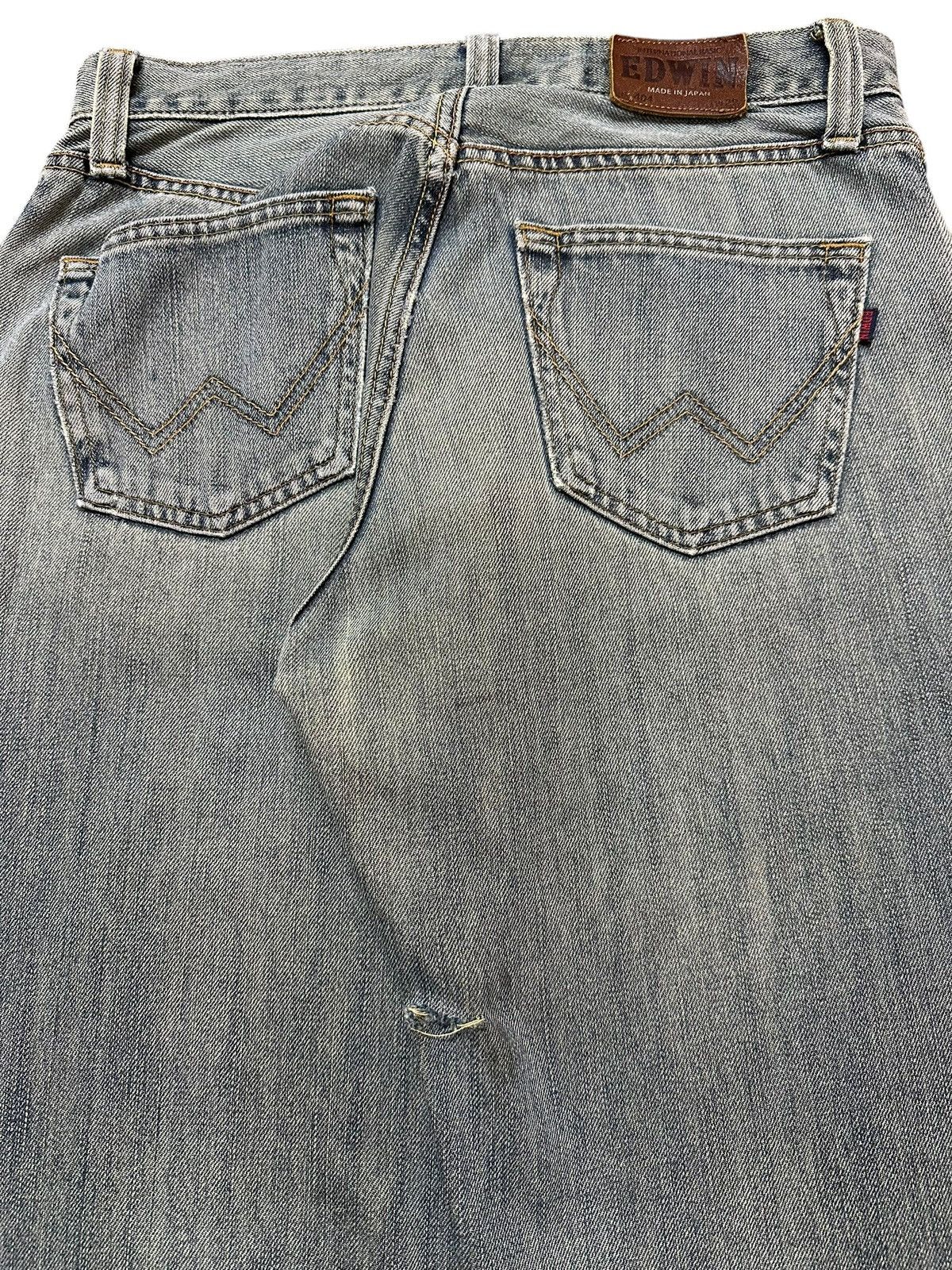 Edwin Vintage Japan Edwin 404 Blue Wash Style Baggy Jeans Size US 30 / EU 46 - 6 Thumbnail