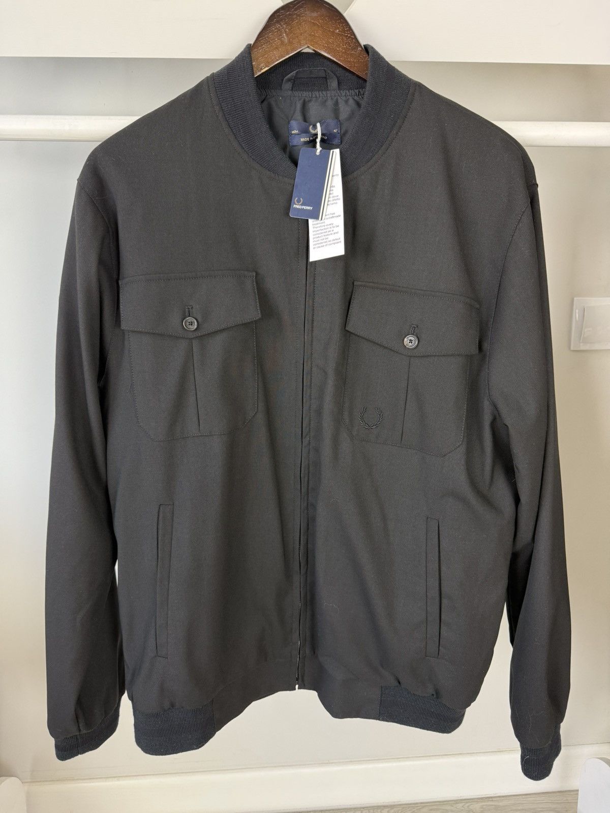 Fred Perry Fred Perry Classic Bomber Jacket Size US M / EU 48-50 / 2 - 1 Thumbnail