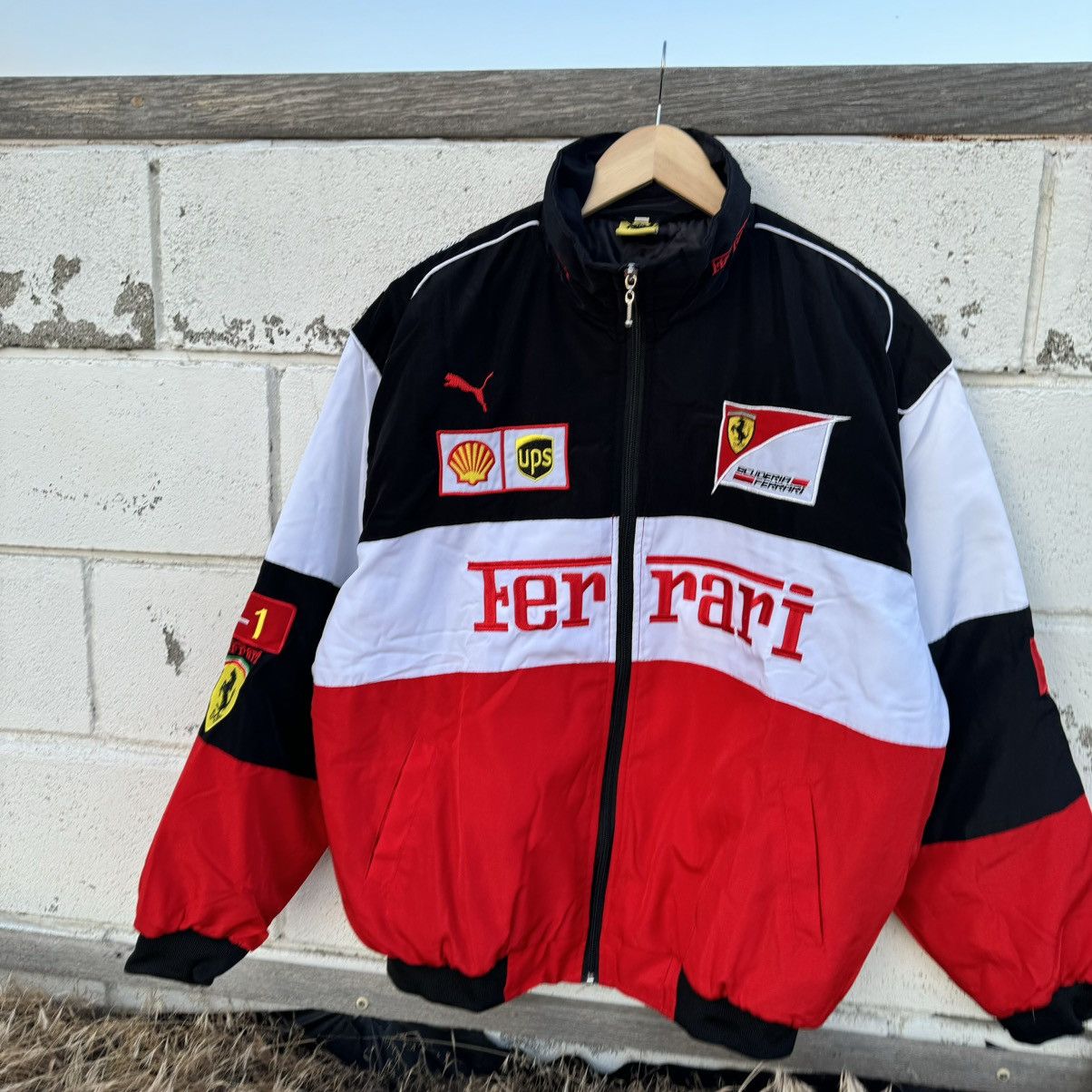 Ferrari Vintage Scuderia Ferrari racing jacket Size US XL / EU 56 / 4 - 3 Thumbnail