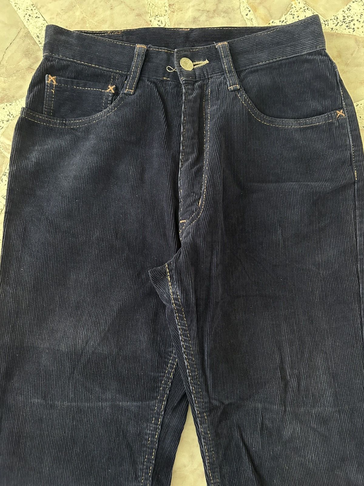 Hysteric Glamour Kinky Hysteric Glamour Vintage Japan Corduroy Blue Size 25" / US 0 / IT 36 - 3 Thumbnail