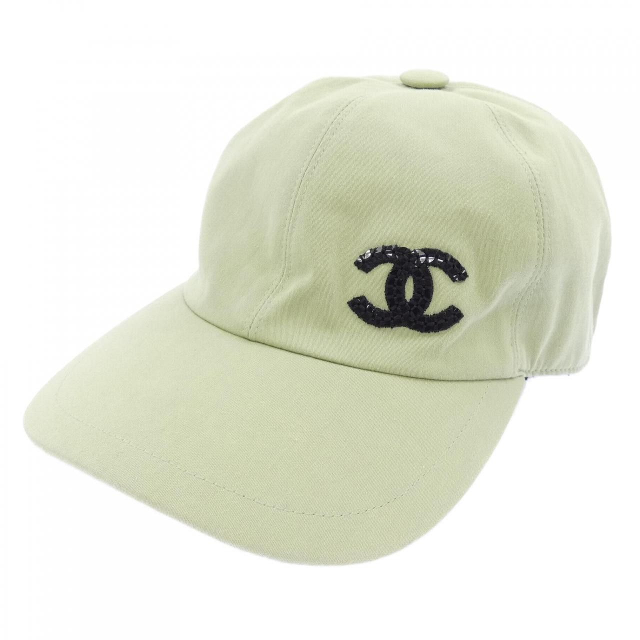 Chanel Chanel Chanel Cotton Cap Textile Hats AA9698B15072 DUTY FREE for USA Size ONE SIZE - 1 Thumbnail