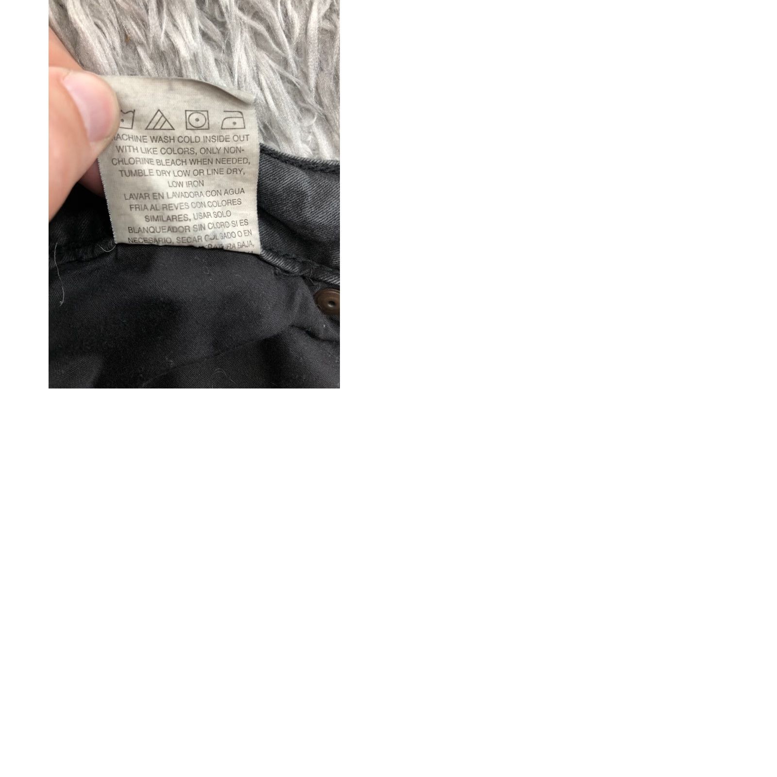 Lee Lee Riders Modern Skinny Jeans Womens Size 8 Mid Rise Black Denim 5-Pocket Style Zipper Button Belt Loops Casual Jeans Mens Womens Girls? Size 30" / US 8 / IT 44 - 9 Thumbnail