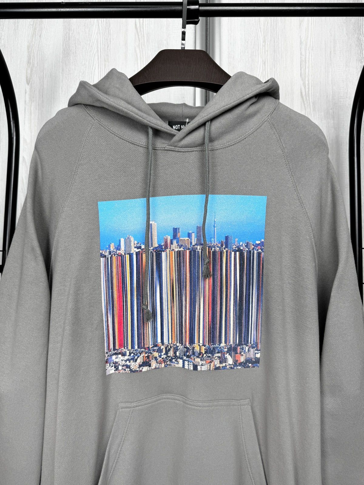 Japanese Brand Not so Ape made in Japan big abstract logo graphic hoodie L Size US L / EU 52-54 / 3 - 3 Thumbnail