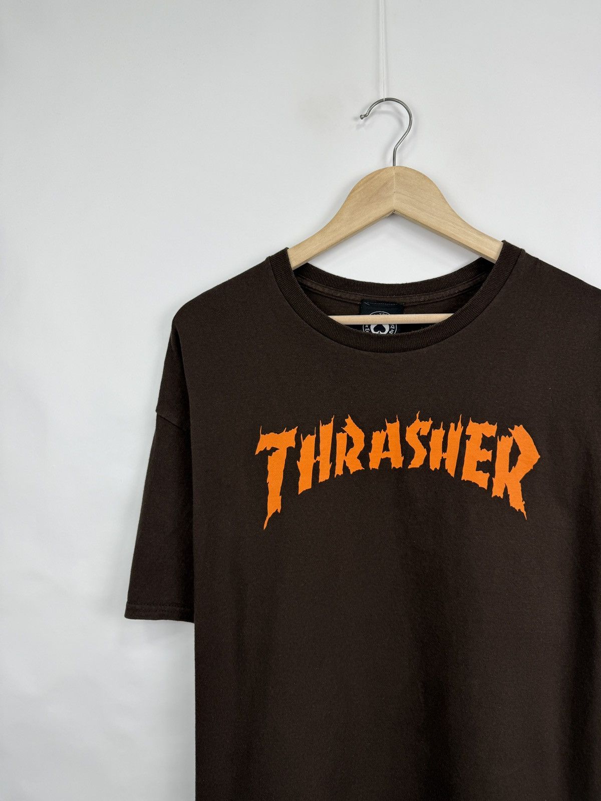 Thrasher 🛹🇺🇸 Y2K Thrasher Burn It Down T-Shirt Rare Retro Hype Size US XL / EU 56 / 4 - 6 Thumbnail
