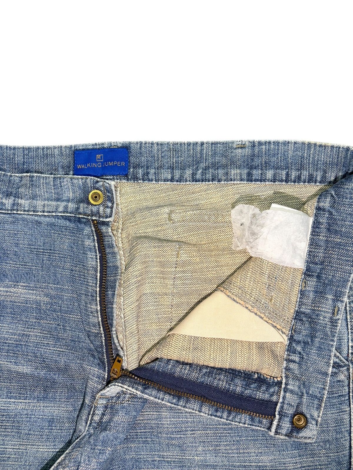 JNCO Vintage Japanese Brand Herringbone Cargo Loose Jeans Size US 32 / EU 48 - 5 Thumbnail