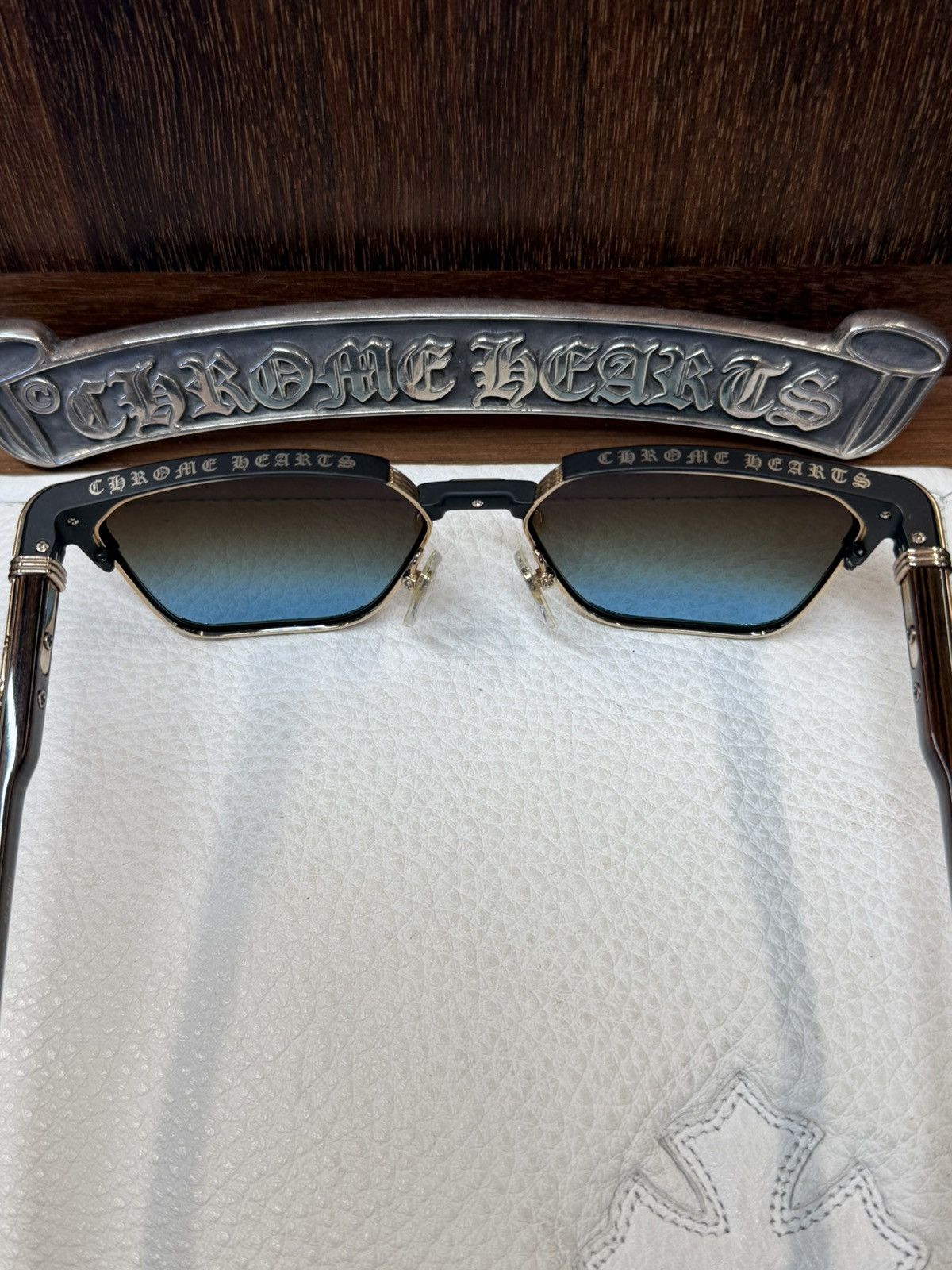 Chrome Hearts Chrome Hearts Blazin Sunglasses Size ONE SIZE - 6 Thumbnail