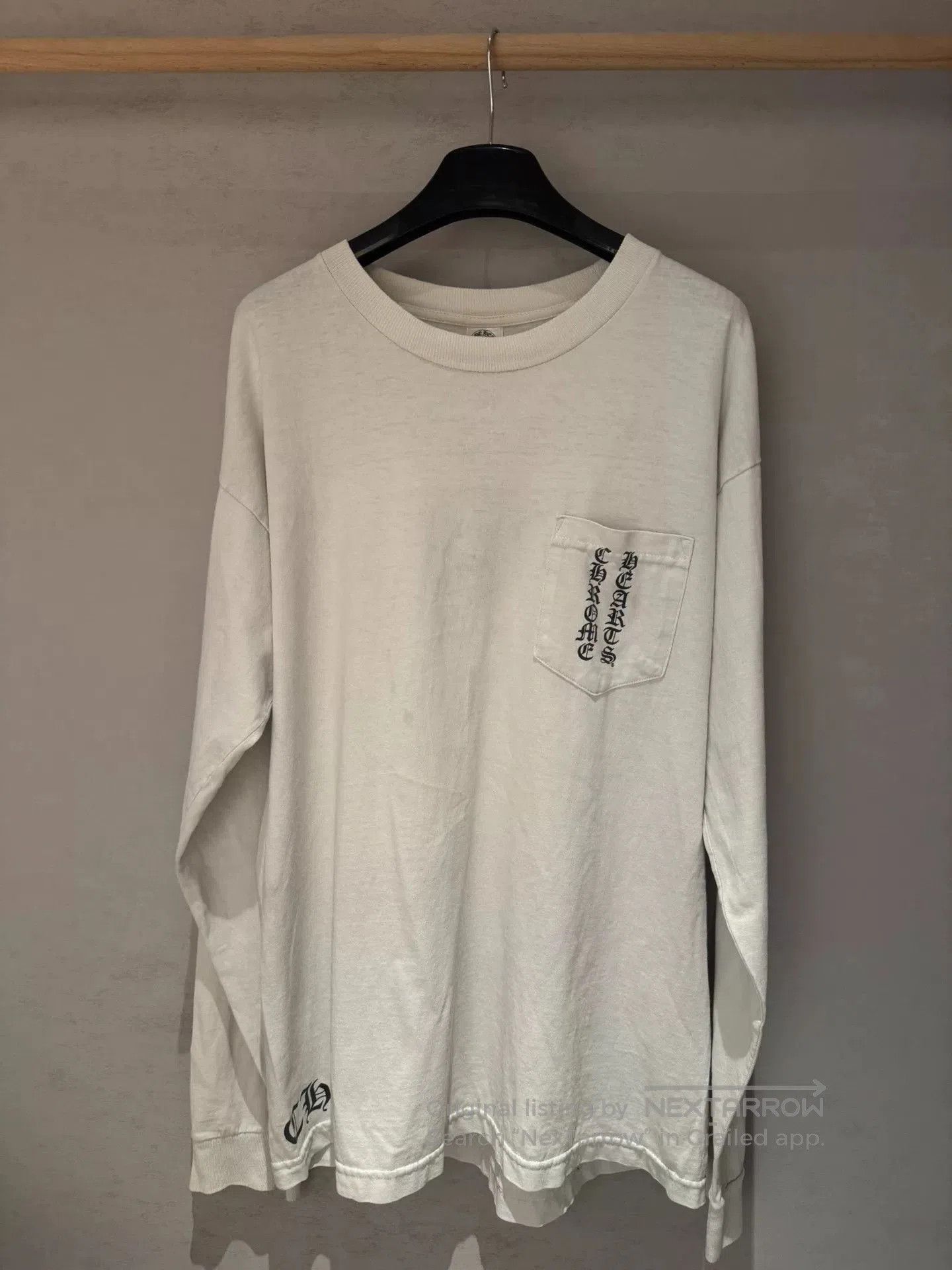Chrome Hearts Chrome Hearts White Long Sleeve T-shirt. Size US L / EU 52-54 / 3 - 2 Thumbnail