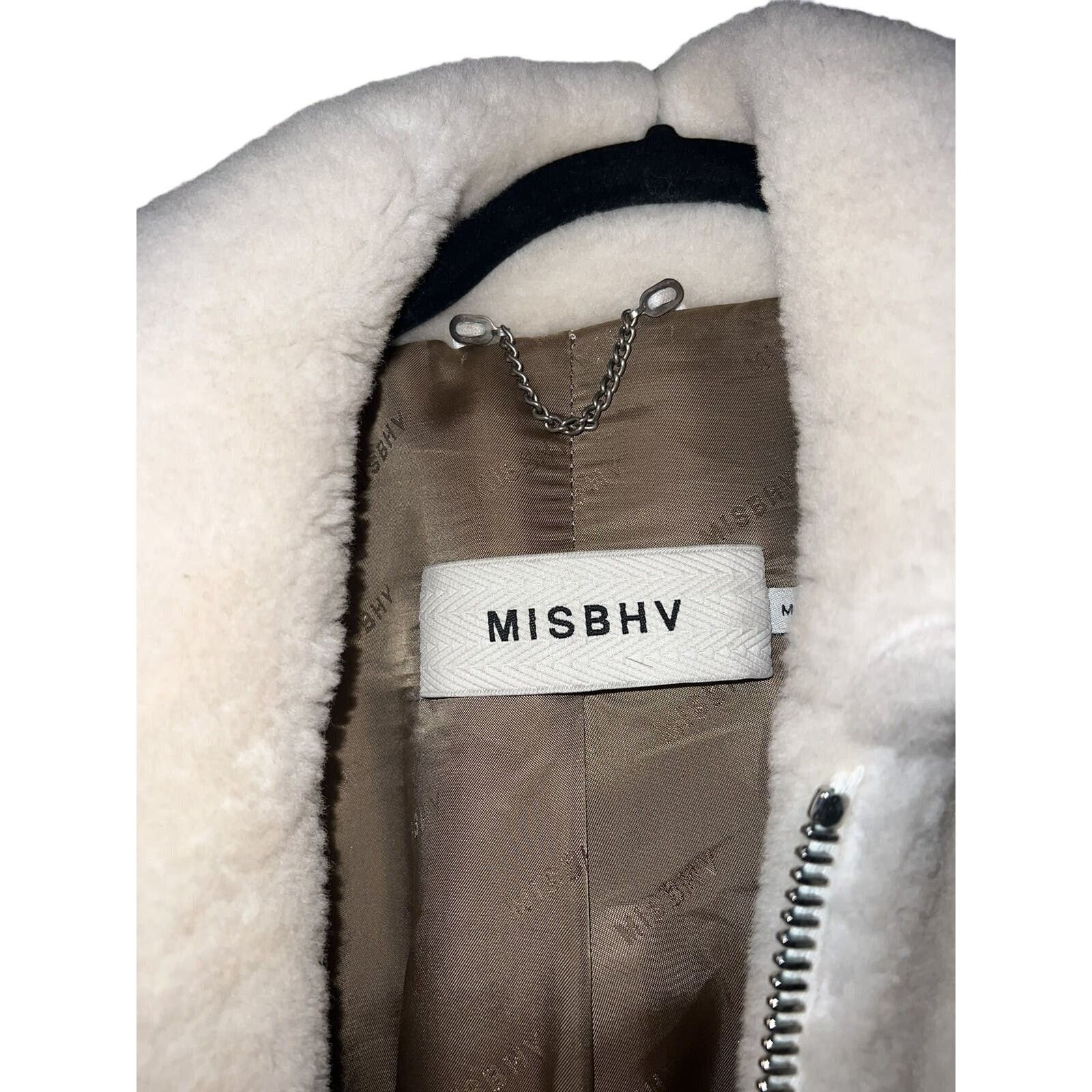 Misbhv MISBHV Shearling Short Zipped Jacket Size US M / EU 48-50 / 2 - 9 Thumbnail