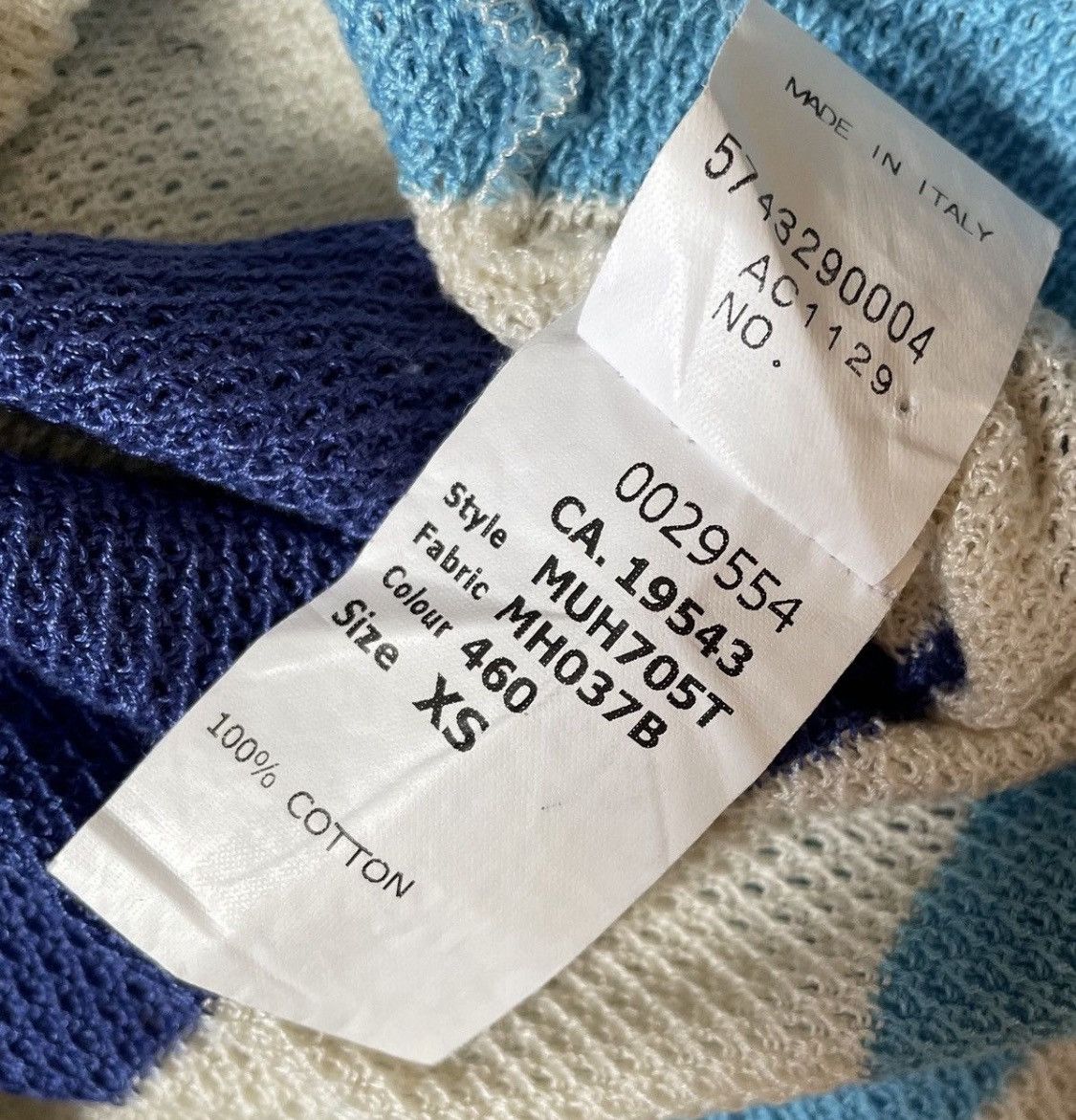 Marc Jacobs Vintage marc jacobs knitted collar sweater Size US S / EU 44-46 / 1 - 5 Thumbnail