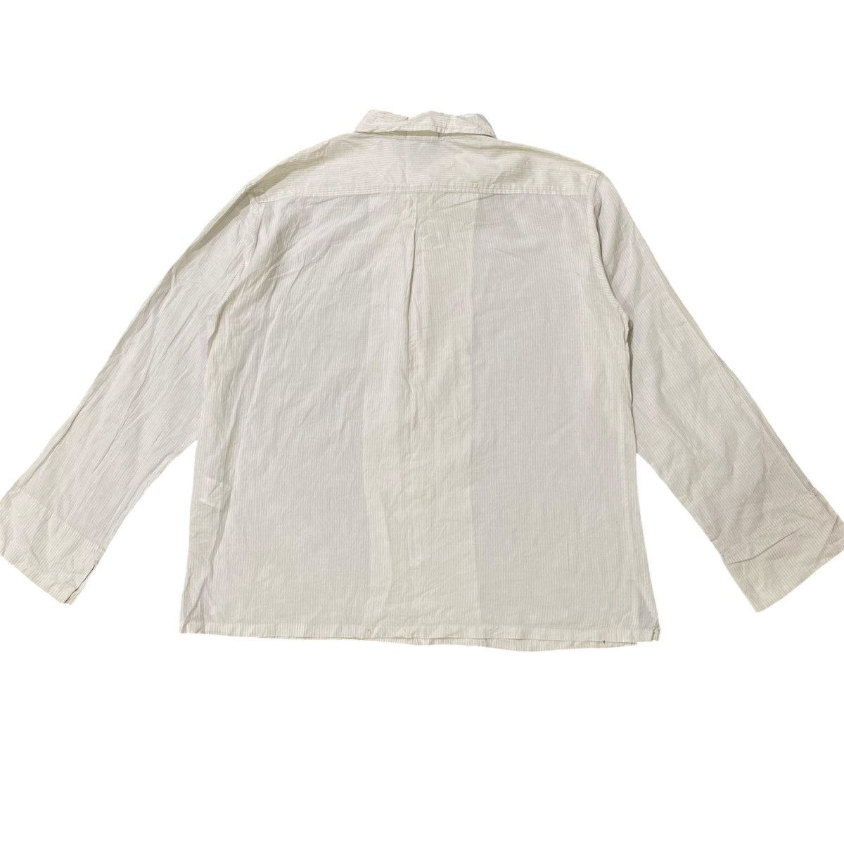 Issey Miyake ‼️LAST DROP‼️Plantation by Issey Miyake Striped Shirt Archive Size M / US 6-8 / IT 42-44 - 3 Thumbnail