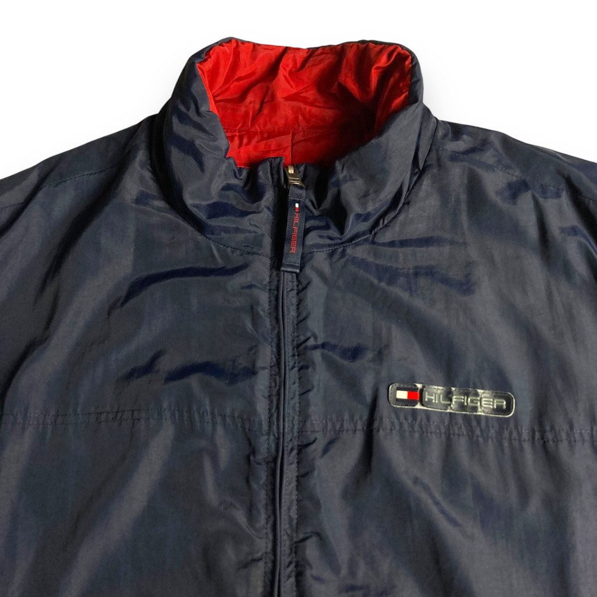 Tommy Hilfiger VINTAGE TOMMY HILFIGER REVERSIBLE ZIPPER JACKET Size US L / EU 52-54 / 3 - 5 Thumbnail