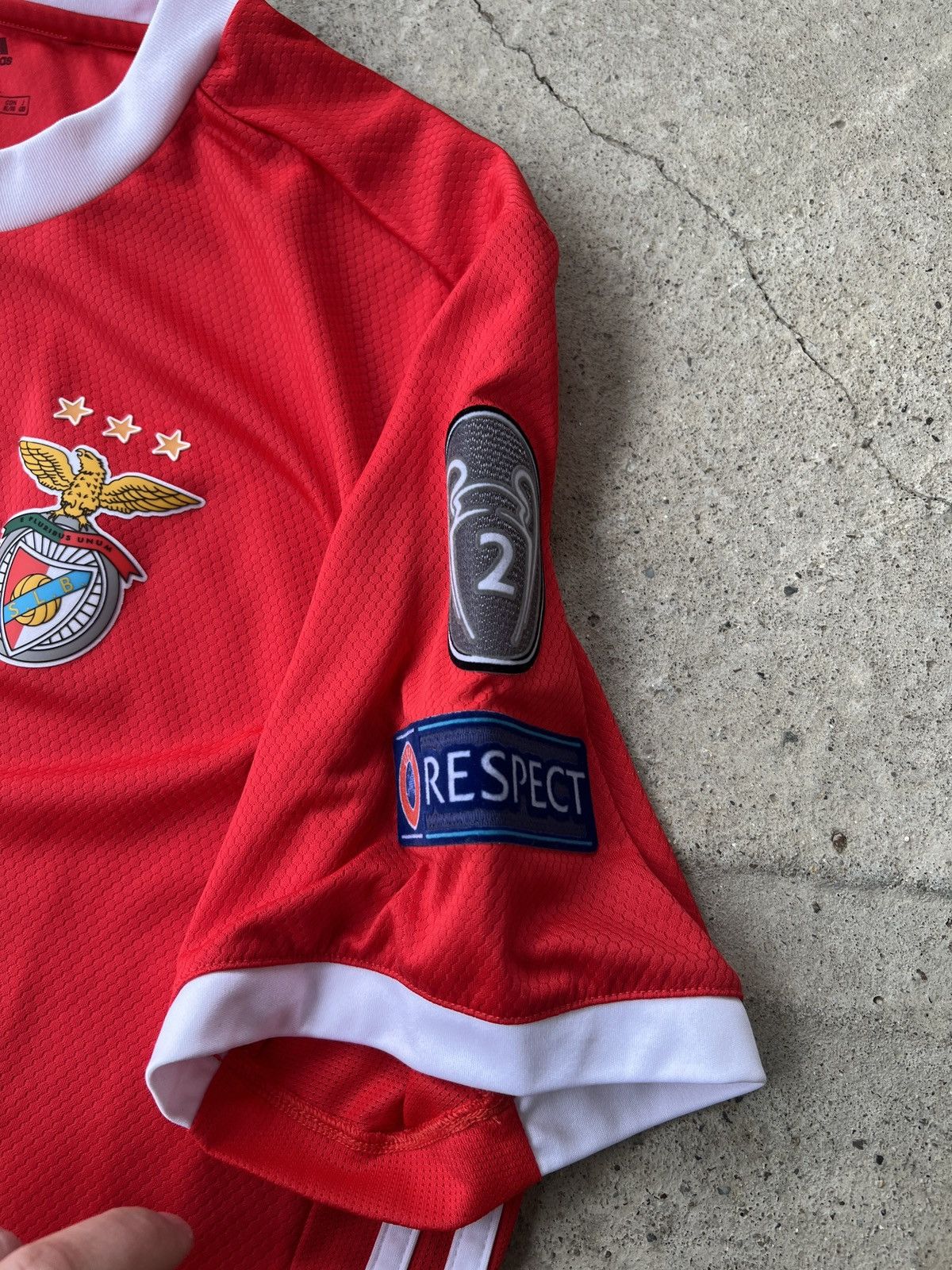 Adidas Adidas Benfica Champion League Jersey Size US XL / EU 56 / 4 - 2 Thumbnail