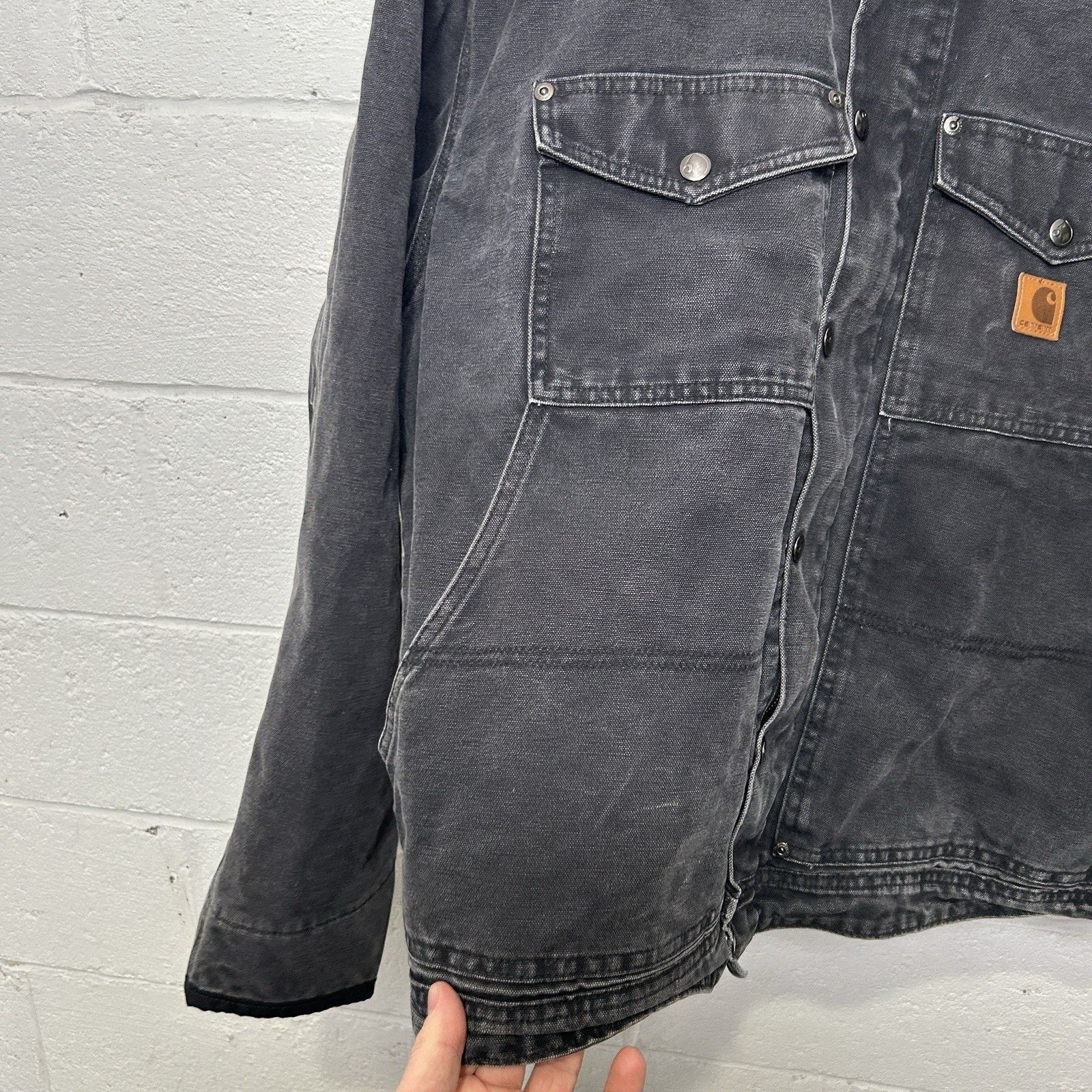 Carhartt Carhartt Berwick Fleece-Lined Jacket “Black” 101230 Size US XXL / EU 58 / 5 - 10 Thumbnail