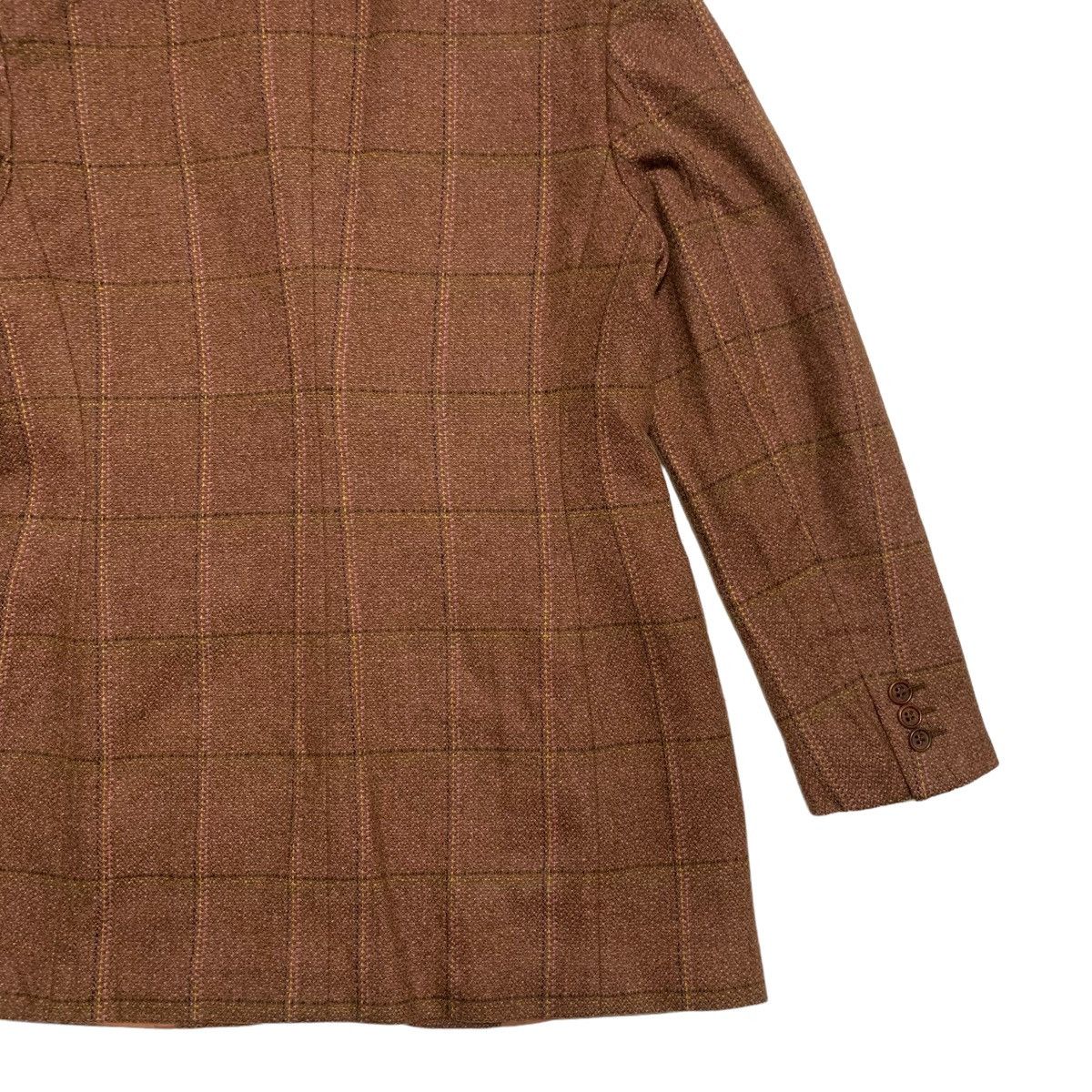 Max Mara Max Mara Checkered Jacket Size S / US 4 / IT 40 - 9 Thumbnail