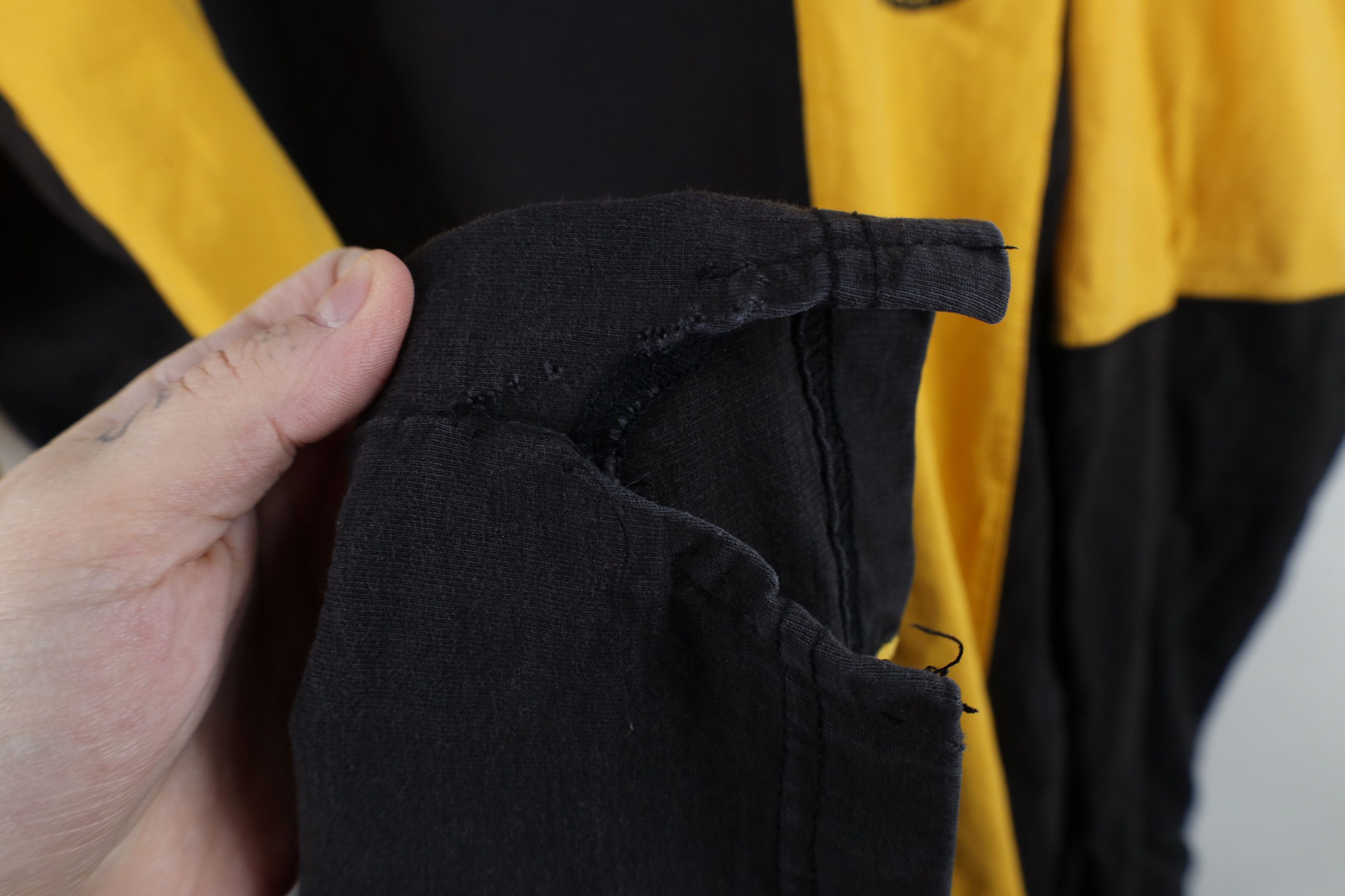 Vintage Vintage 90s Pittsburgh Steelers Football Long Sleeve Polo Size US XL / EU 56 / 4 - 8 Thumbnail