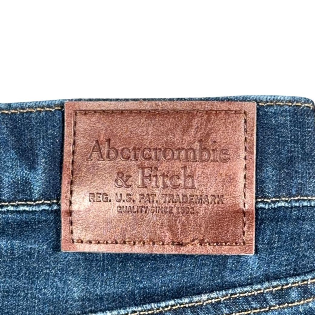 Abercrombie & Fitch Abercrombie & Fitch Jeans Mens 30x29 Blue Dark Wash Denim Langdon Skinny Stretch Jeans Mens Regular 30 Blue Dark Wash Skinny Stretch Langdon Size US 30 / EU 46 - 7 Thumbnail