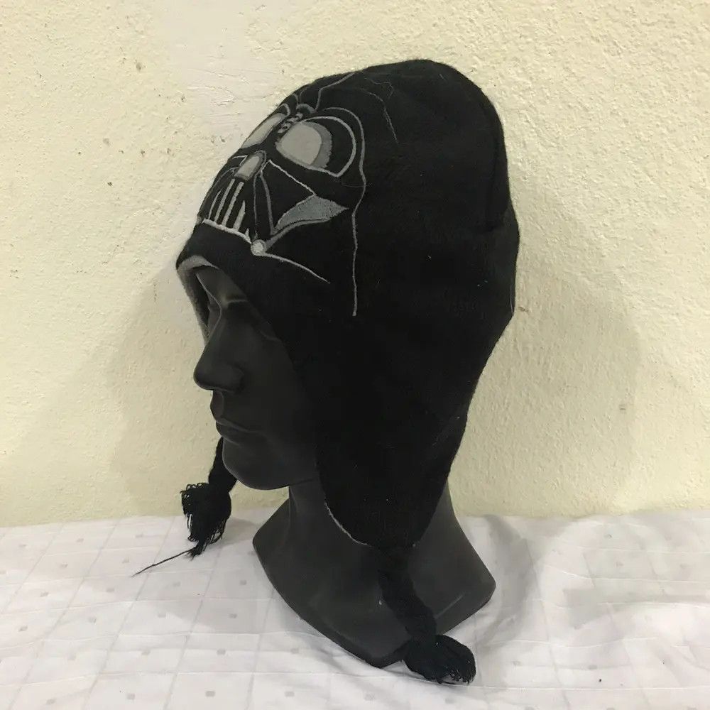 Cartoon Network × Star Wars × Vintage Star Wars Vader Big Logo Beanie Hat Size ONE SIZE - 3 Thumbnail