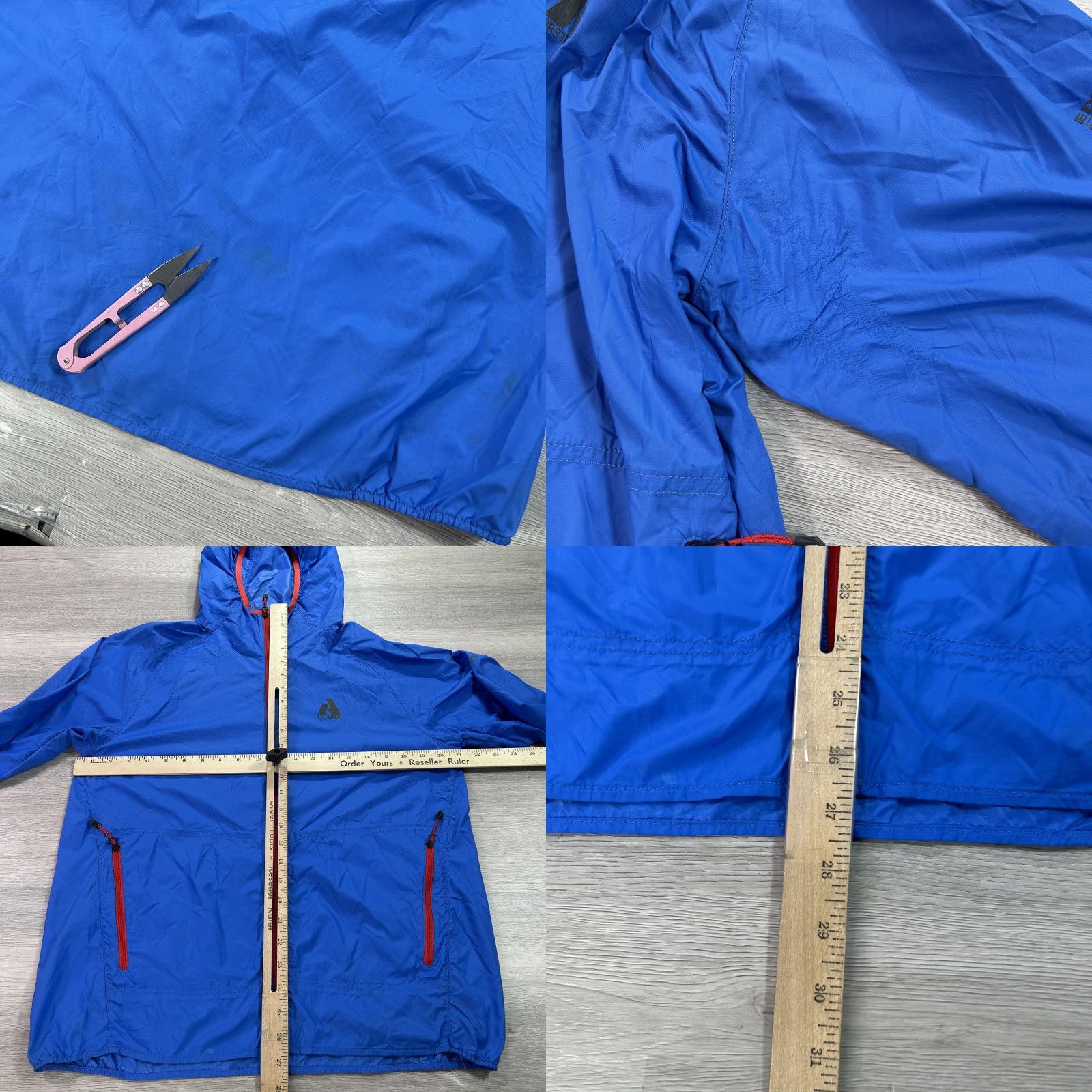 Eddie Bauer Eddie Bauer First Ascent Jacket Mens M Blue Windbreaker Full Zip Hooded Size US M / EU 48-50 / 2 - 8 Thumbnail