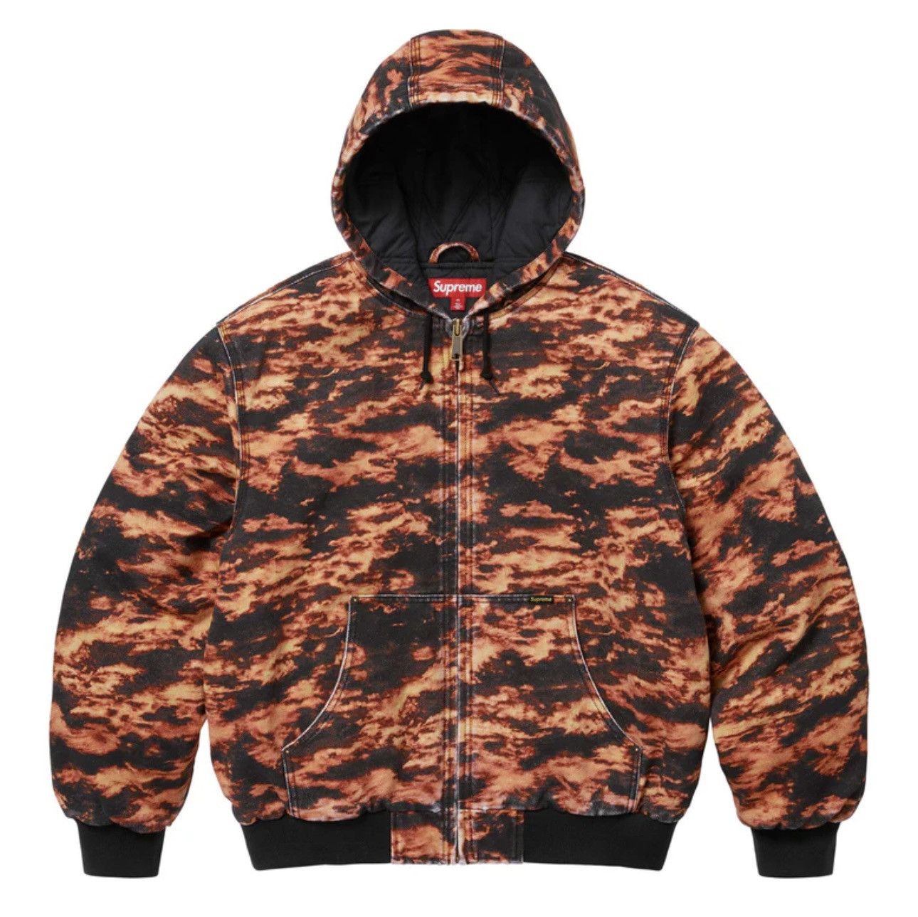 Supreme Supreme AOl Embroidered Hooded Work Jacket Size US L / EU 52-54 / 3 - 3 Thumbnail