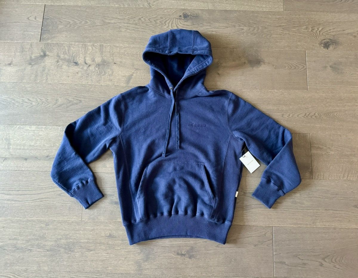 Aime Leon Dore Blue Uniform Logo Hoodie