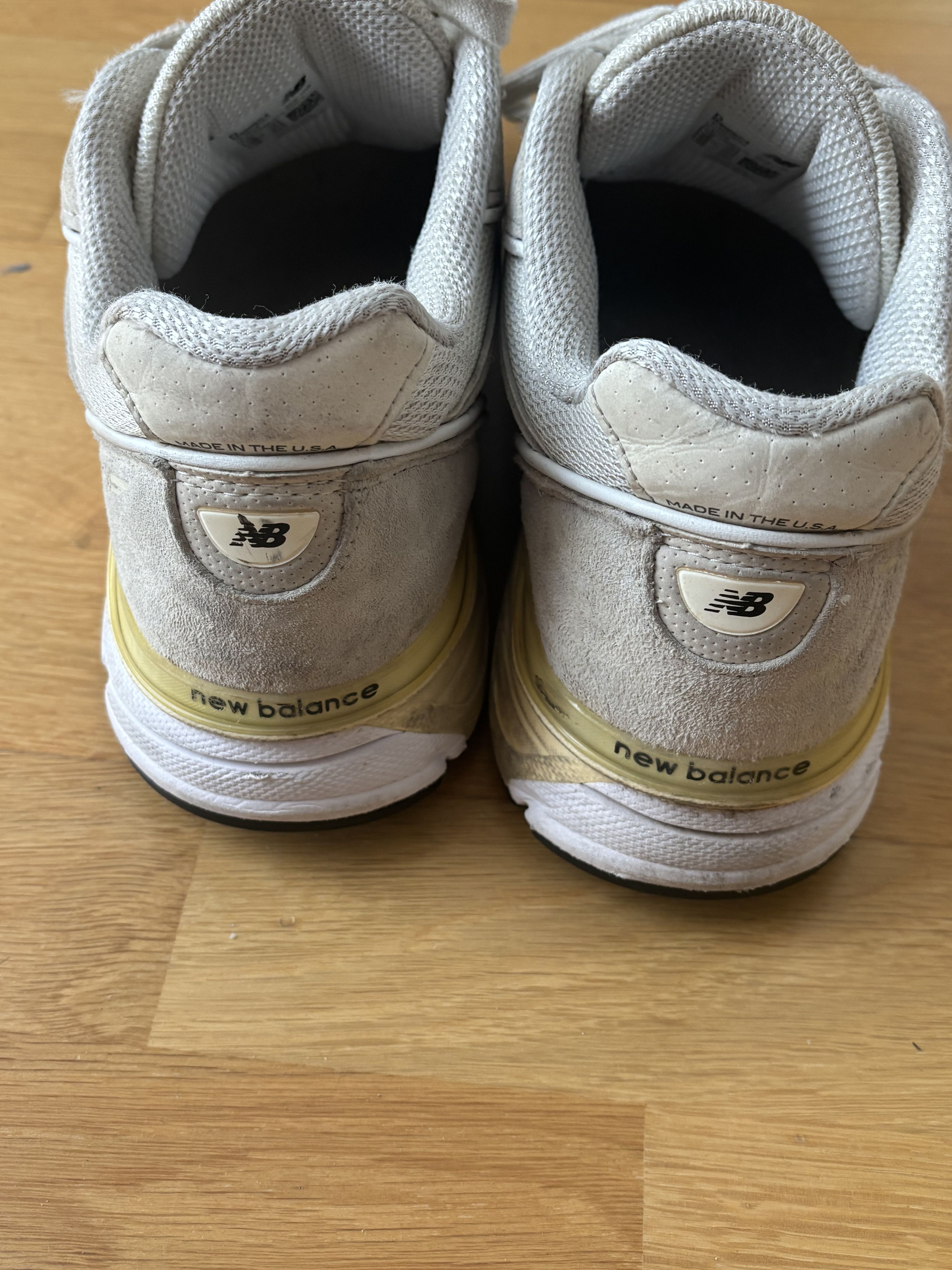 New Balance × Stussy STÜSSY NEW BALANCE 990V4 Cream Size US 11 / EU 44 - 6 Thumbnail