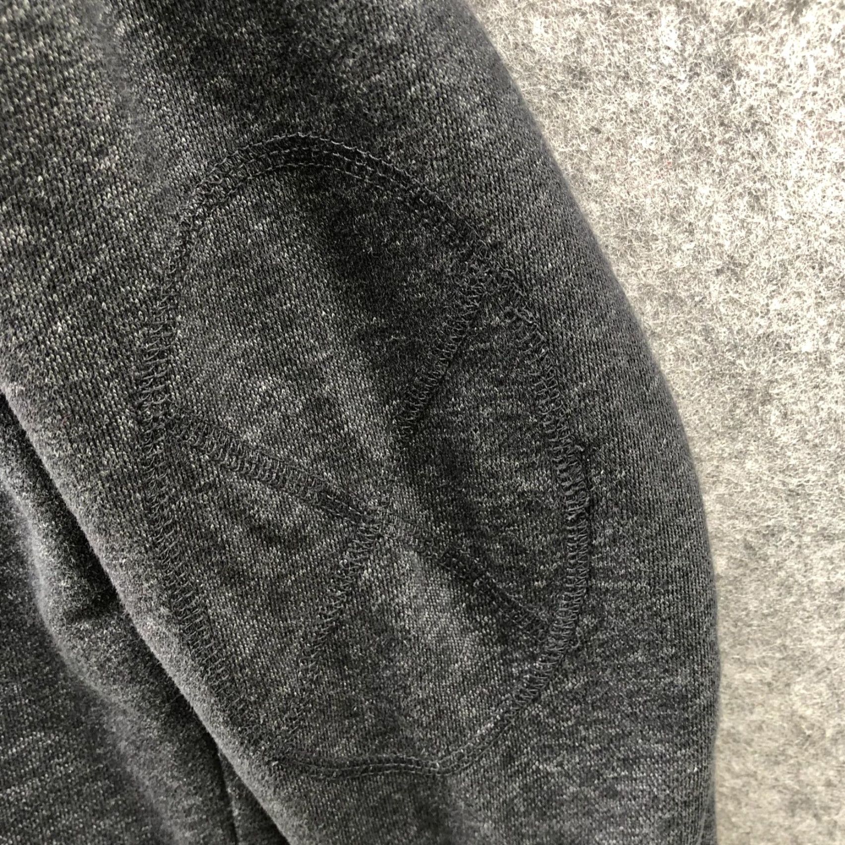 Banana Republic Banana Republic Sweater Mens M Gray 1/4 Zip Lightweight Cotton Elbow Patch Mock Neck Pullover Casual Classic Mens Size US M / EU 48-50 / 2 - 6 Thumbnail