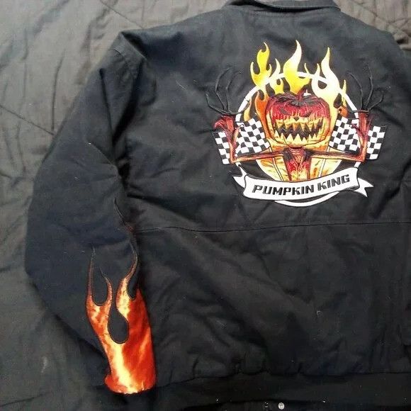 Disney Disney Nightmare Christmas Skellington Pumpkin King Jacket Size US XL / EU 56 / 4 - 4 Thumbnail