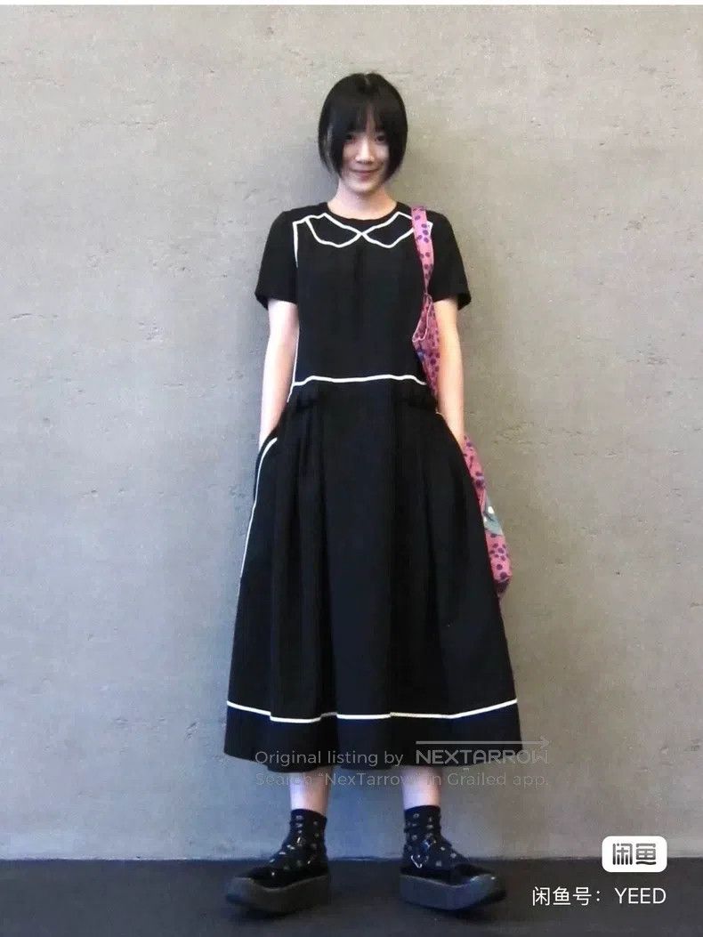 Comme des Garcons Comme Des Garcons Black graffiti anime style line drawing Size M / US 6-8 / IT 42-44 - 4 Thumbnail