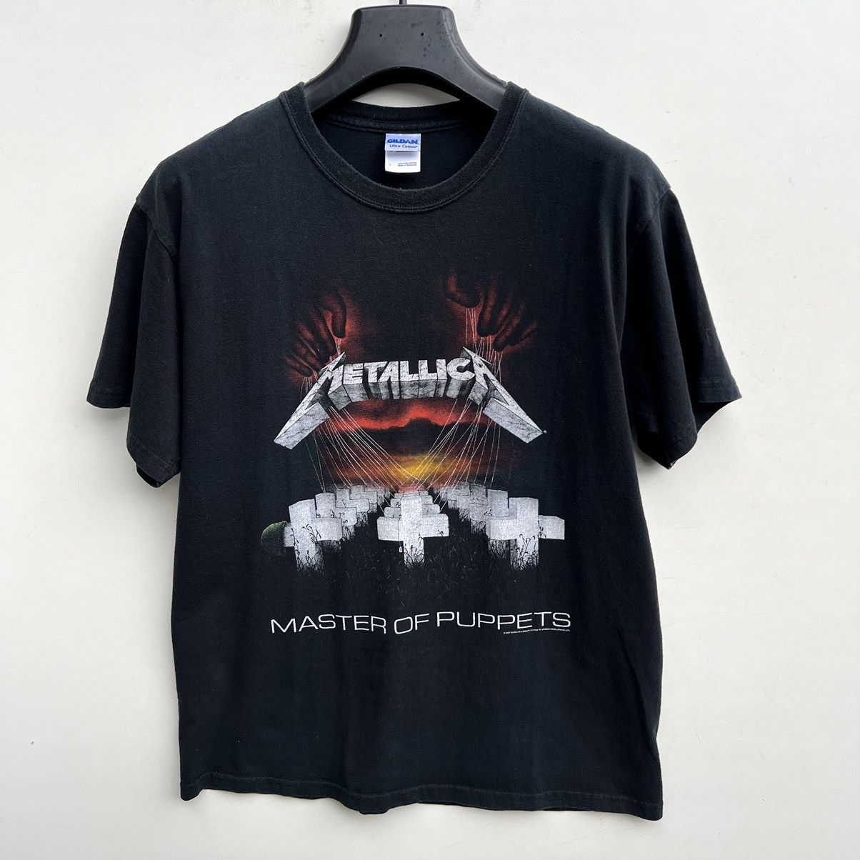Metallica × Vintage Metallica Master Of Puppets 2007 Rock Band T-Shirt Size US L / EU 52-54 / 3 - 1 Thumbnail
