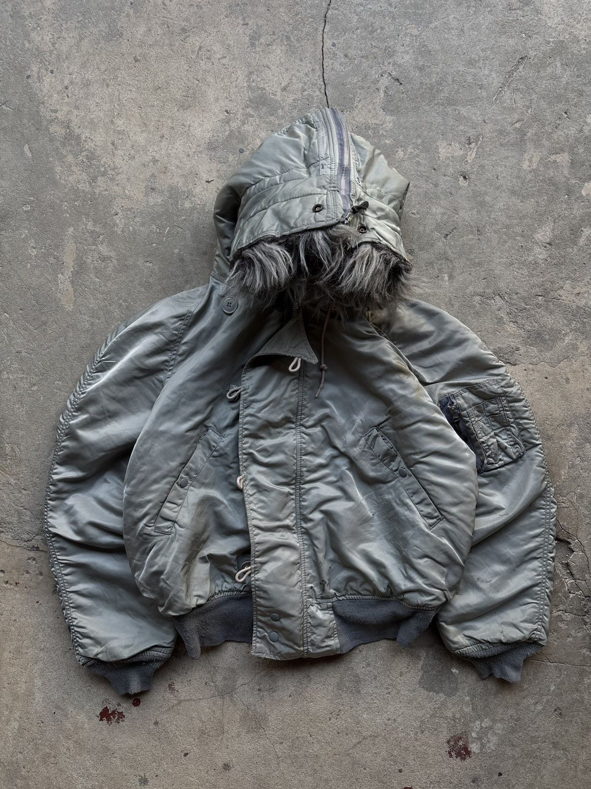 Alpha Industries Alpha Industries N-2B Fur Bomber Jacket Size L Size US L / EU 52-54 / 3 - 2 Thumbnail