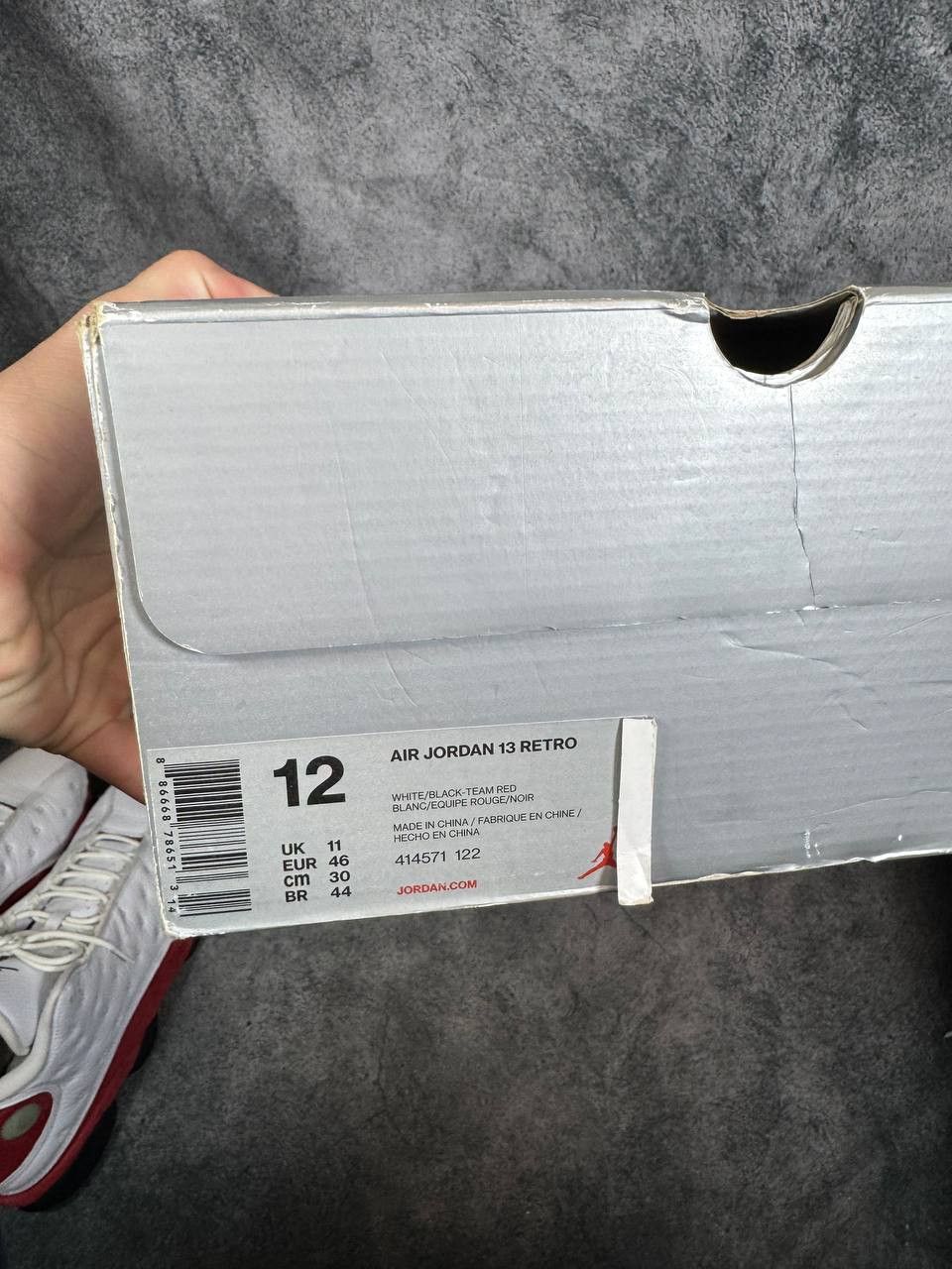 Jordan Brand Size 12 | Jordan 13 Chicago With Box | Pre-Owned Size US 12 / EU 45 - 6 Thumbnail