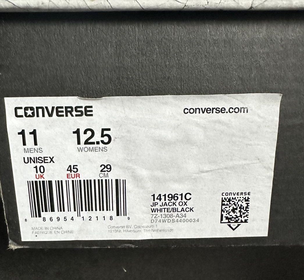 Maison Margiela Maison Margiela x Converse Jack Purcell Size US 11 / EU 44 - 8 Thumbnail