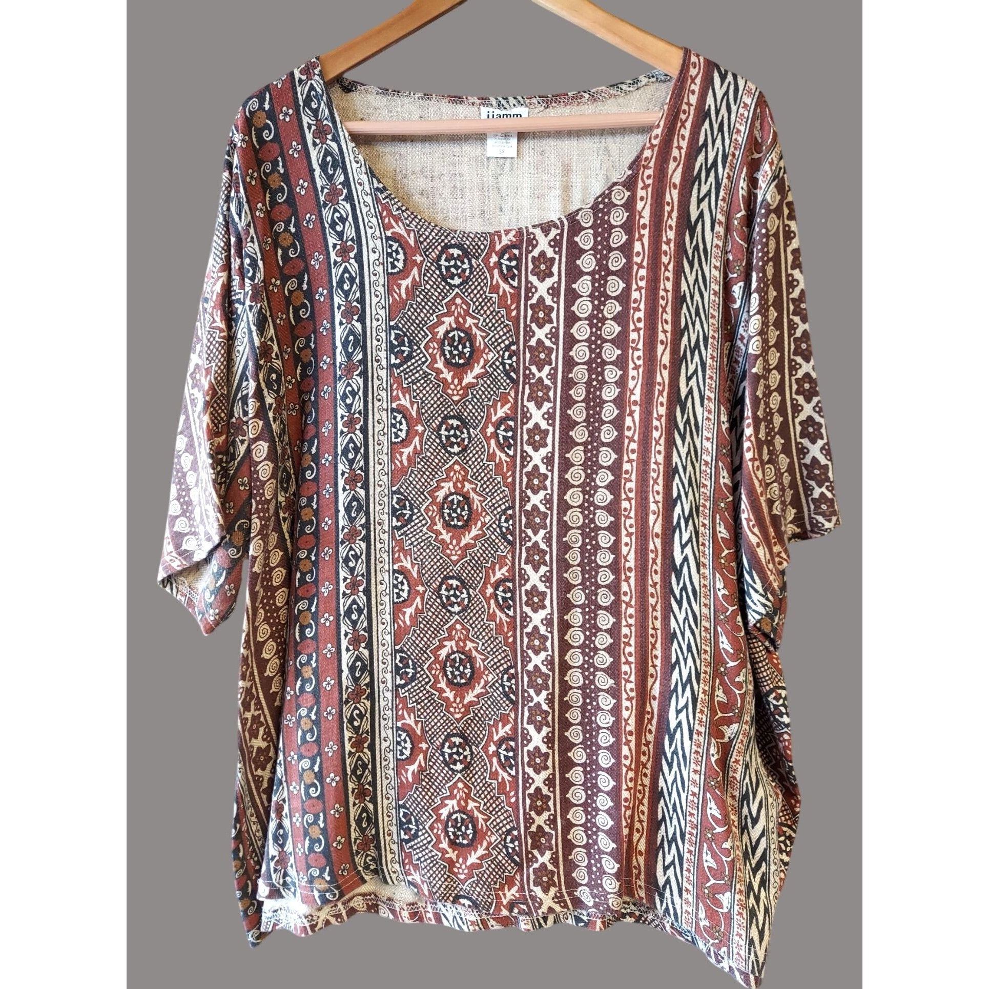 Other Womens Plus Size 3X Bundle of 3 Business Casual Blouses and Size 4XL / US 24-26 - 8 Thumbnail