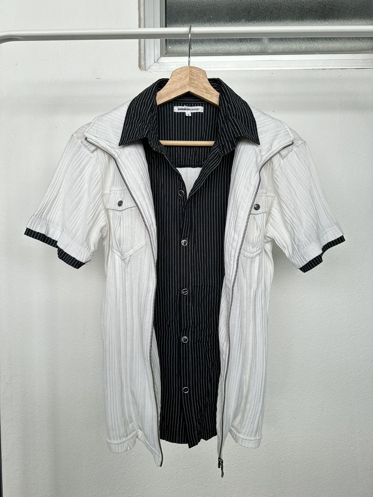 semanticdesign 2010’s Semanticdesign light zipper shirt Size US M / EU 48-50 / 2 - 14 Thumbnail