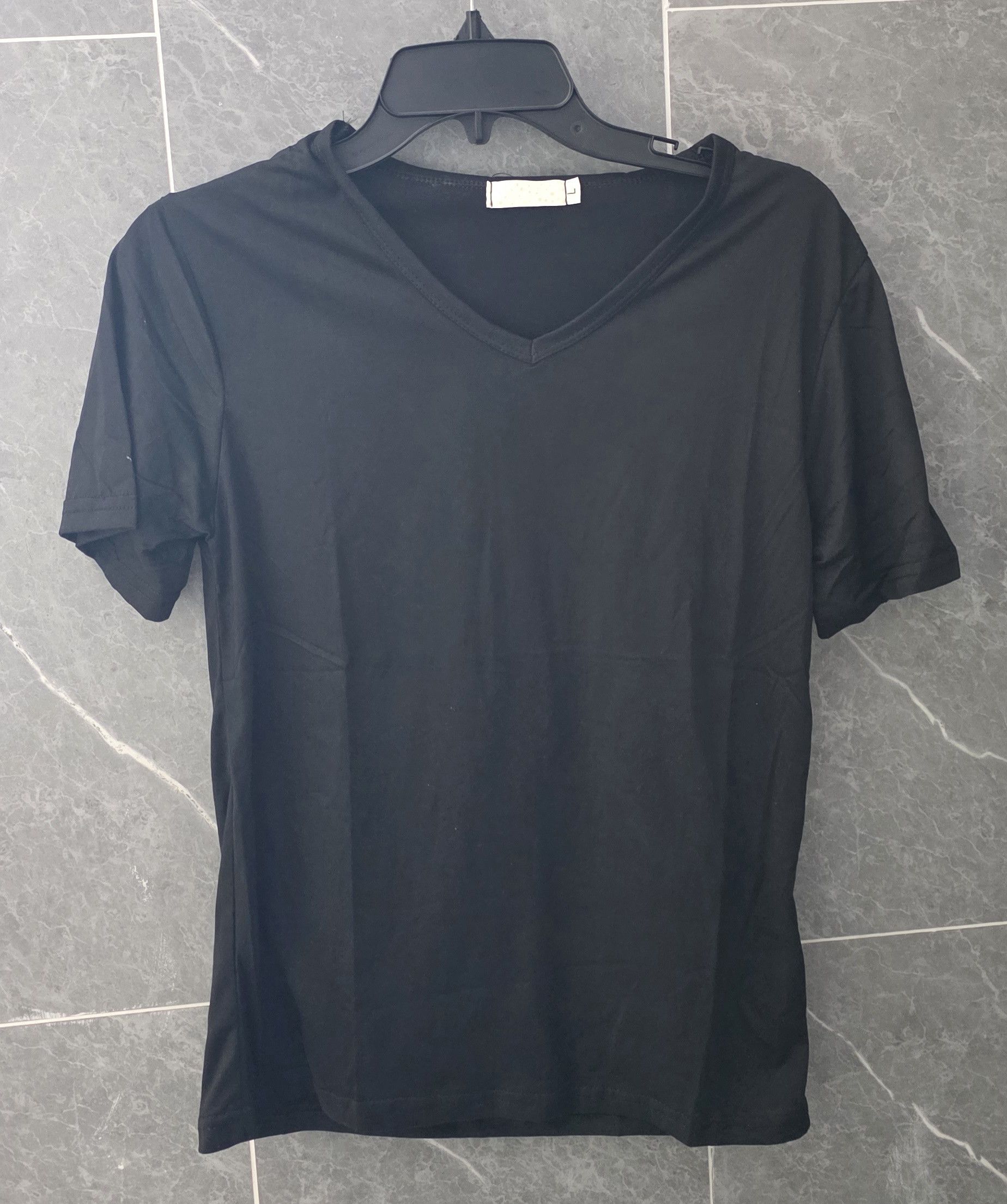Other NWOT Sports Short Sleeved V-Neck Basic T-Shirt-Soft Black L Size US L / EU 52-54 / 3 - 1 Thumbnail
