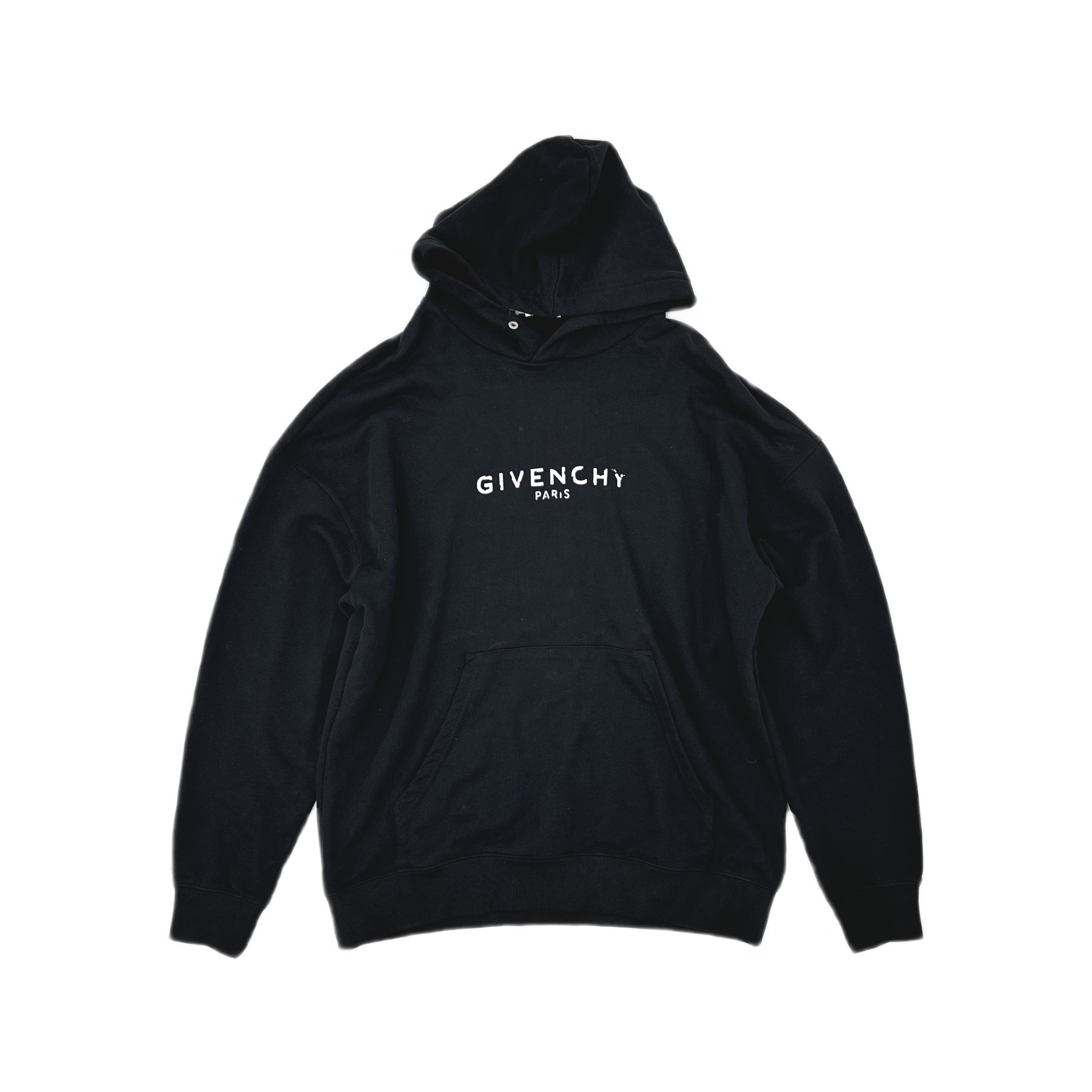 Givenchy Givenchy Logo Hoodie Black Size XL Size US XL / EU 56 / 4 - 1 Thumbnail