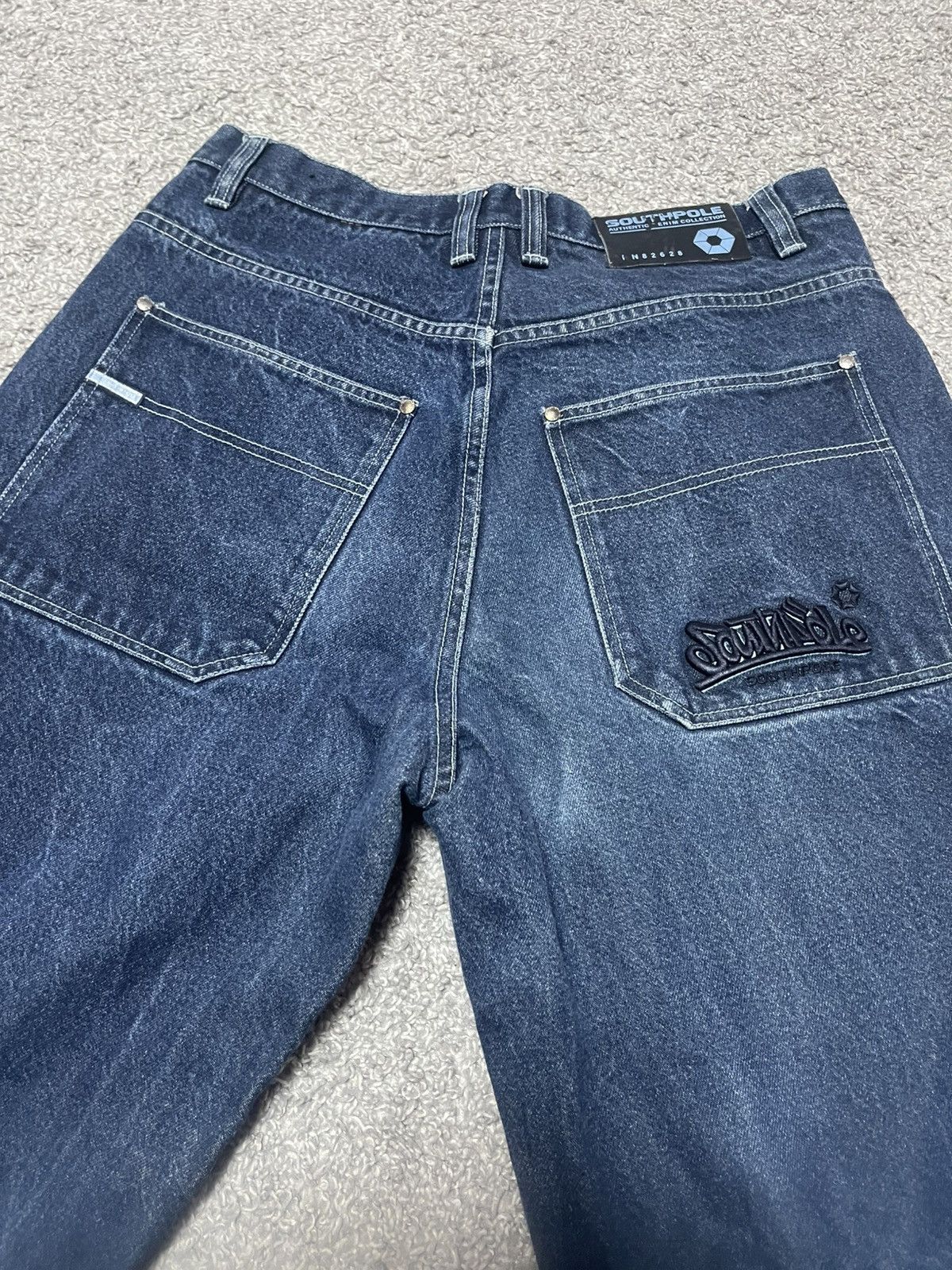 Southpole Southpole Y2K Baggy Loose Fit Denim Shorts HipHop size 36 Size US 36 / EU 52 - 8 Thumbnail