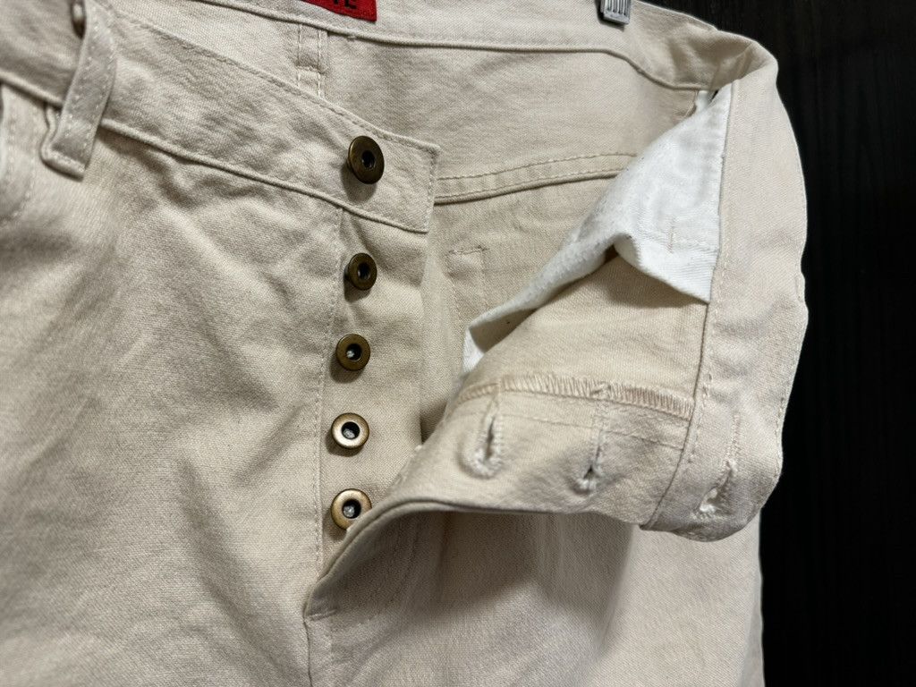 A.P.C. × Kanye West Putty Denim Jeans Size US 35 - 8 Thumbnail